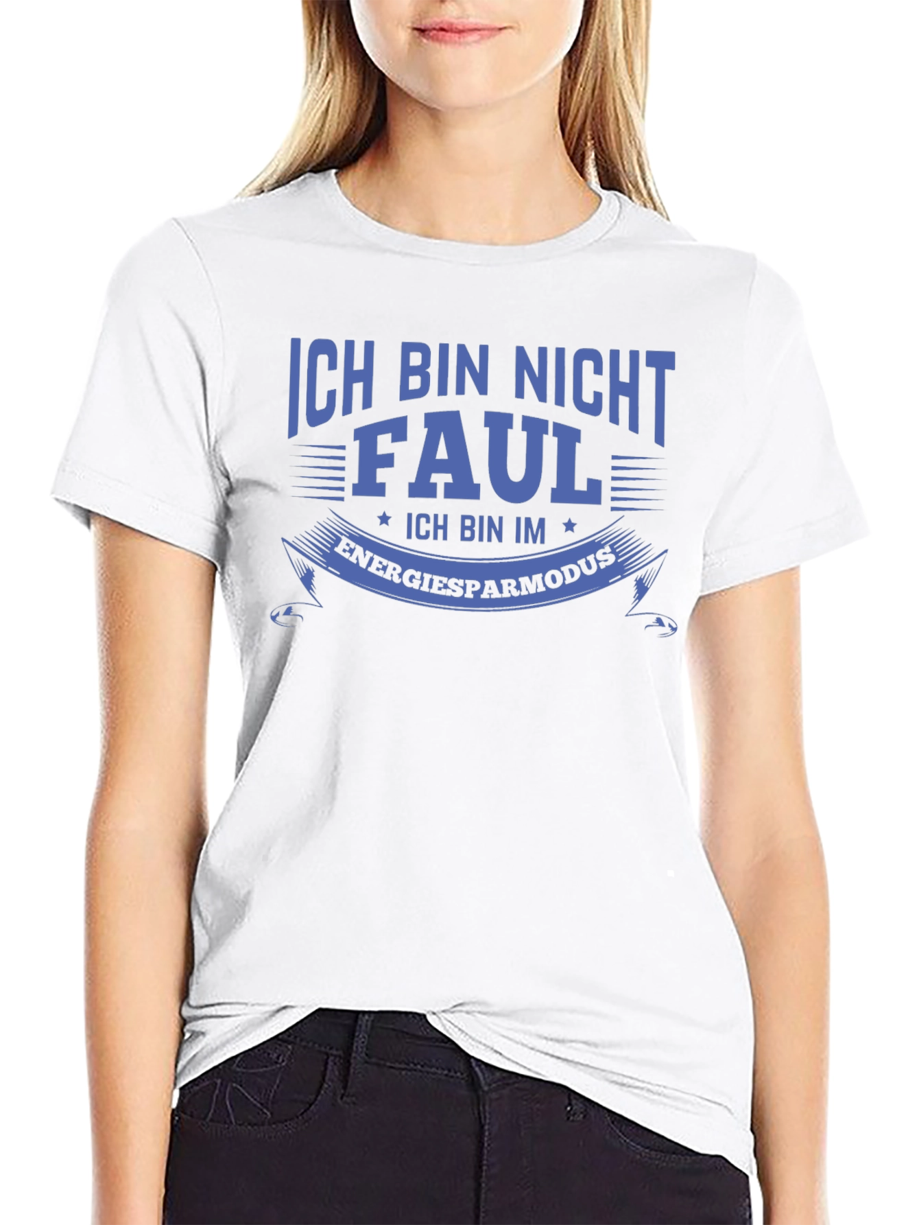 Ich Bin Nicht Faul T-Shirt - Energy Saving Mode