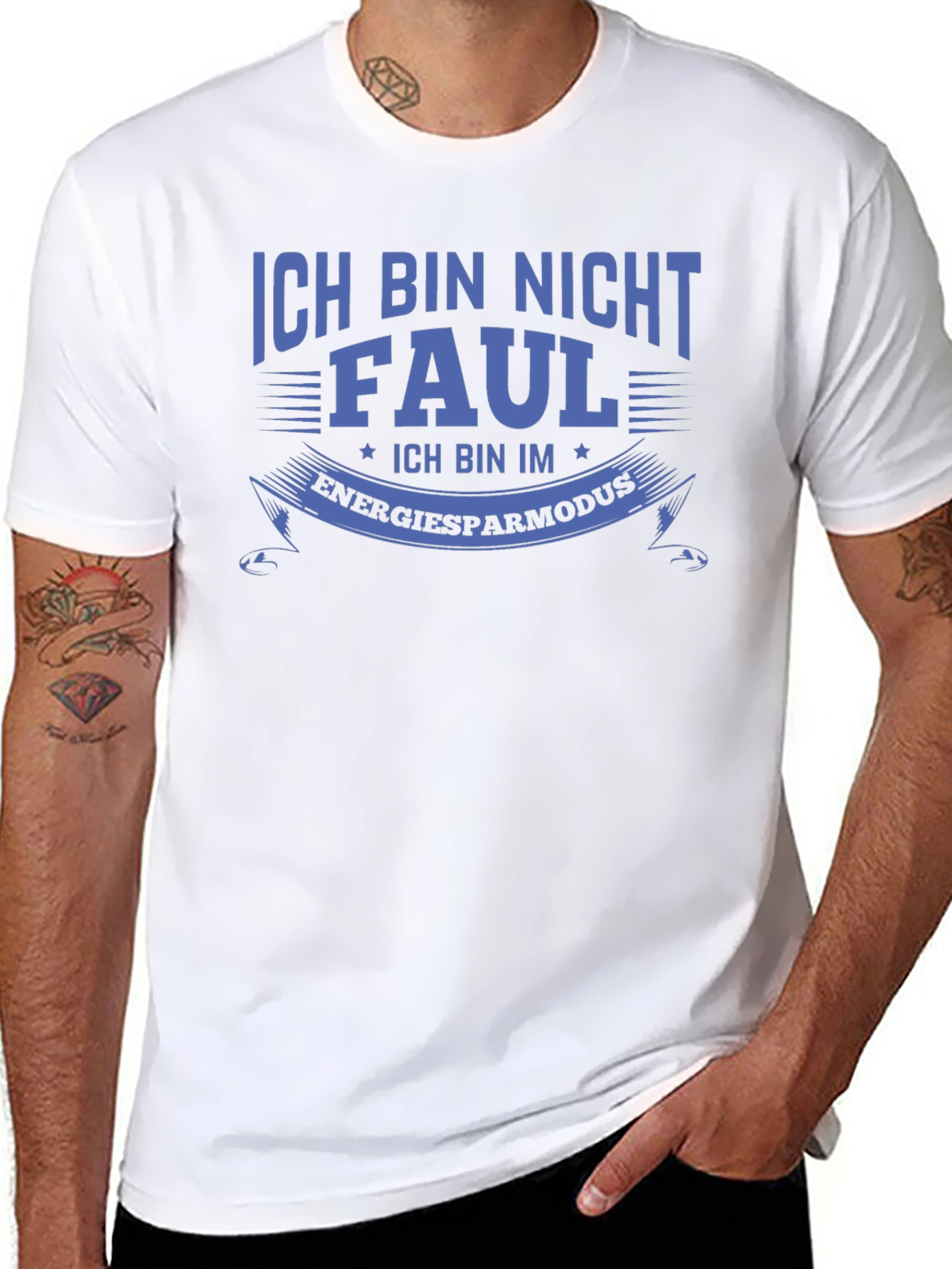 Ich Bin Nicht Faul T-Shirt - Energy Saving Mode