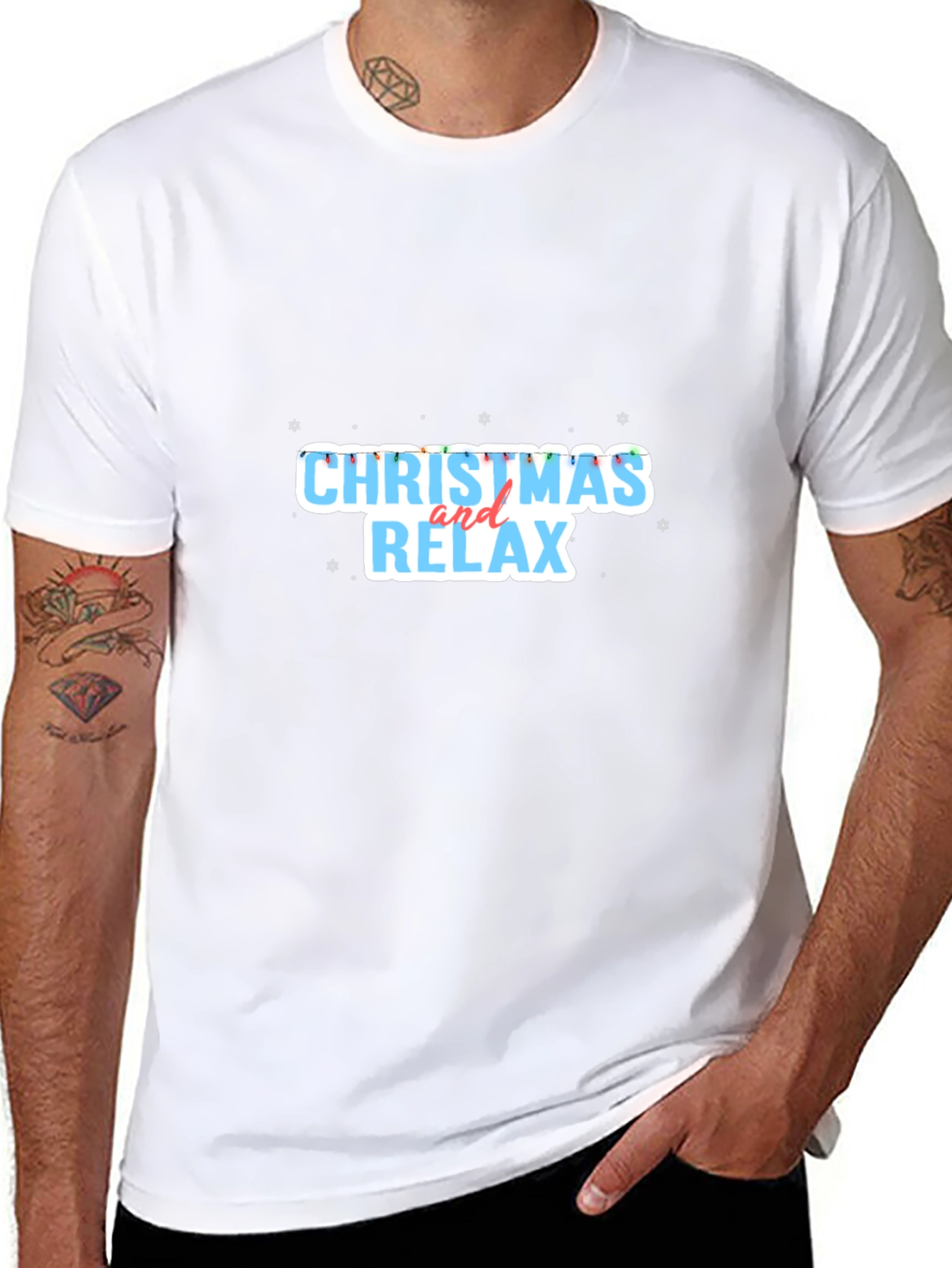 Christmas and Relax Graphic T-Shirt