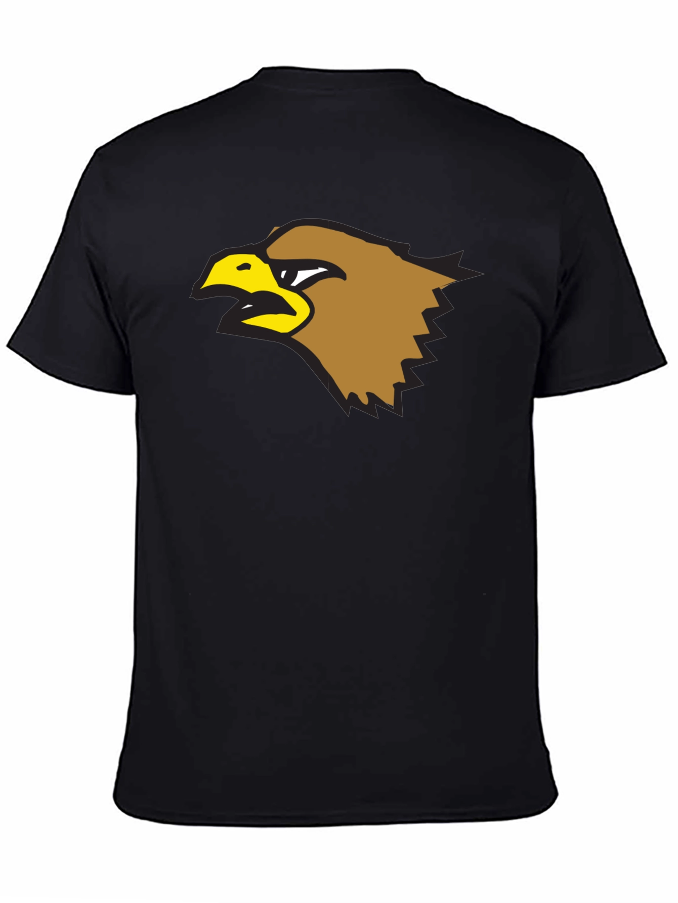 Hawk Graphic Tee - Mens Black T-Shirt
