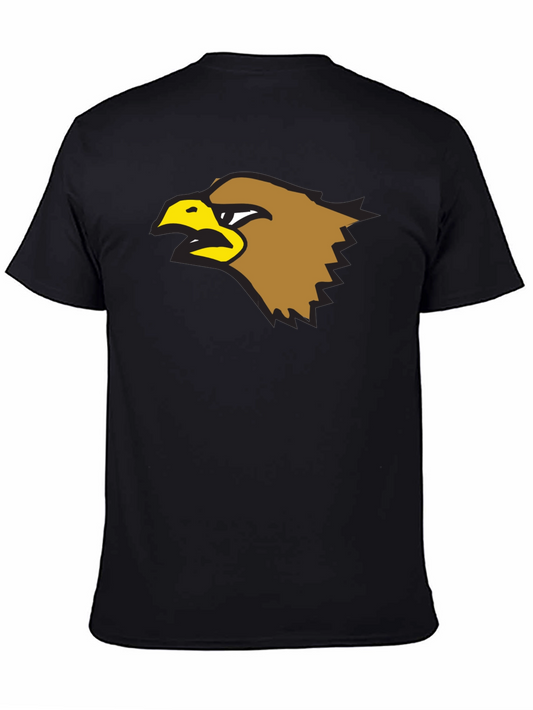 Hawk Graphic Tee - Mens Black T-Shirt