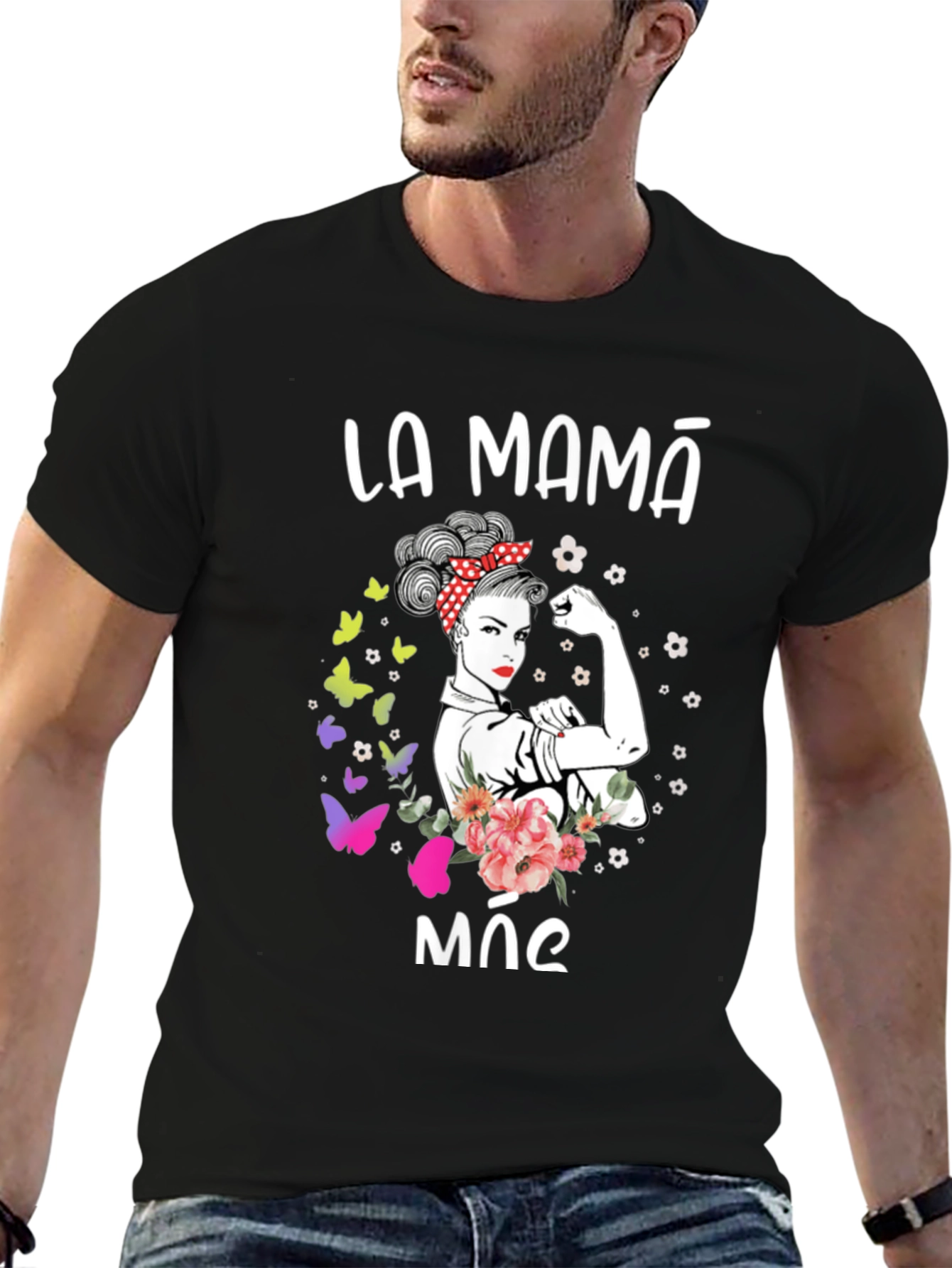 La Mama Mae T-Shirt - Strong Mom Graphic Tee