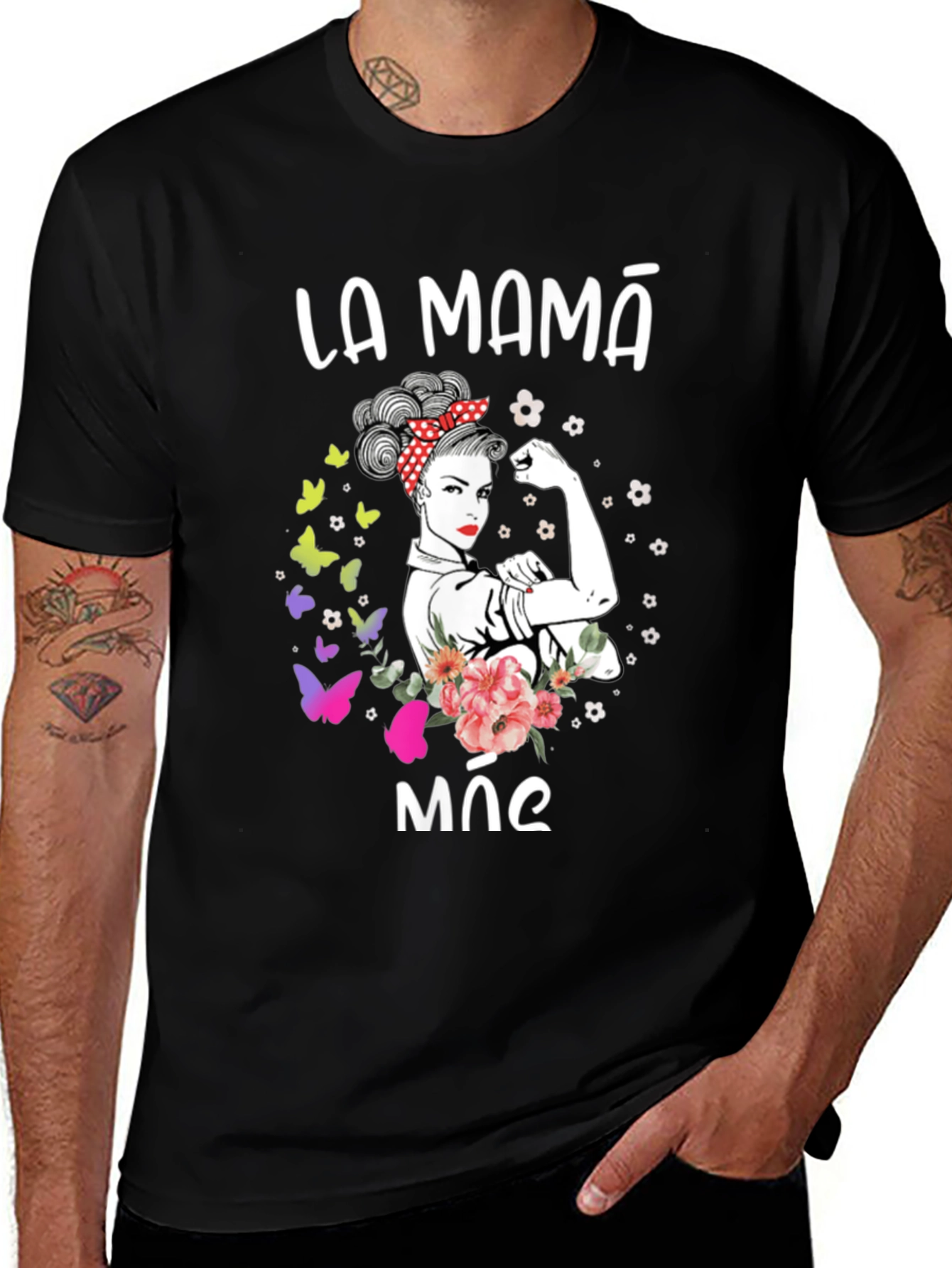 La Mama Mae T-Shirt - Strong Mom Graphic Tee