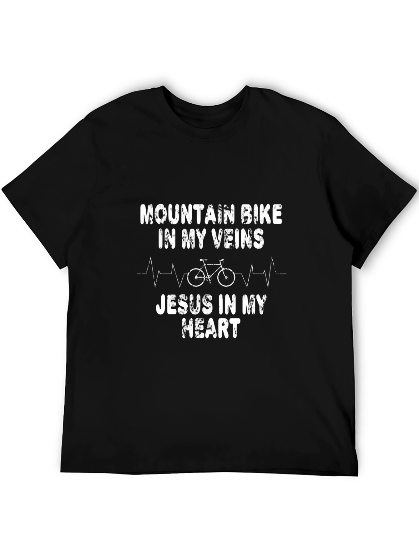 Mountain Bike & Jesus T-Shirt