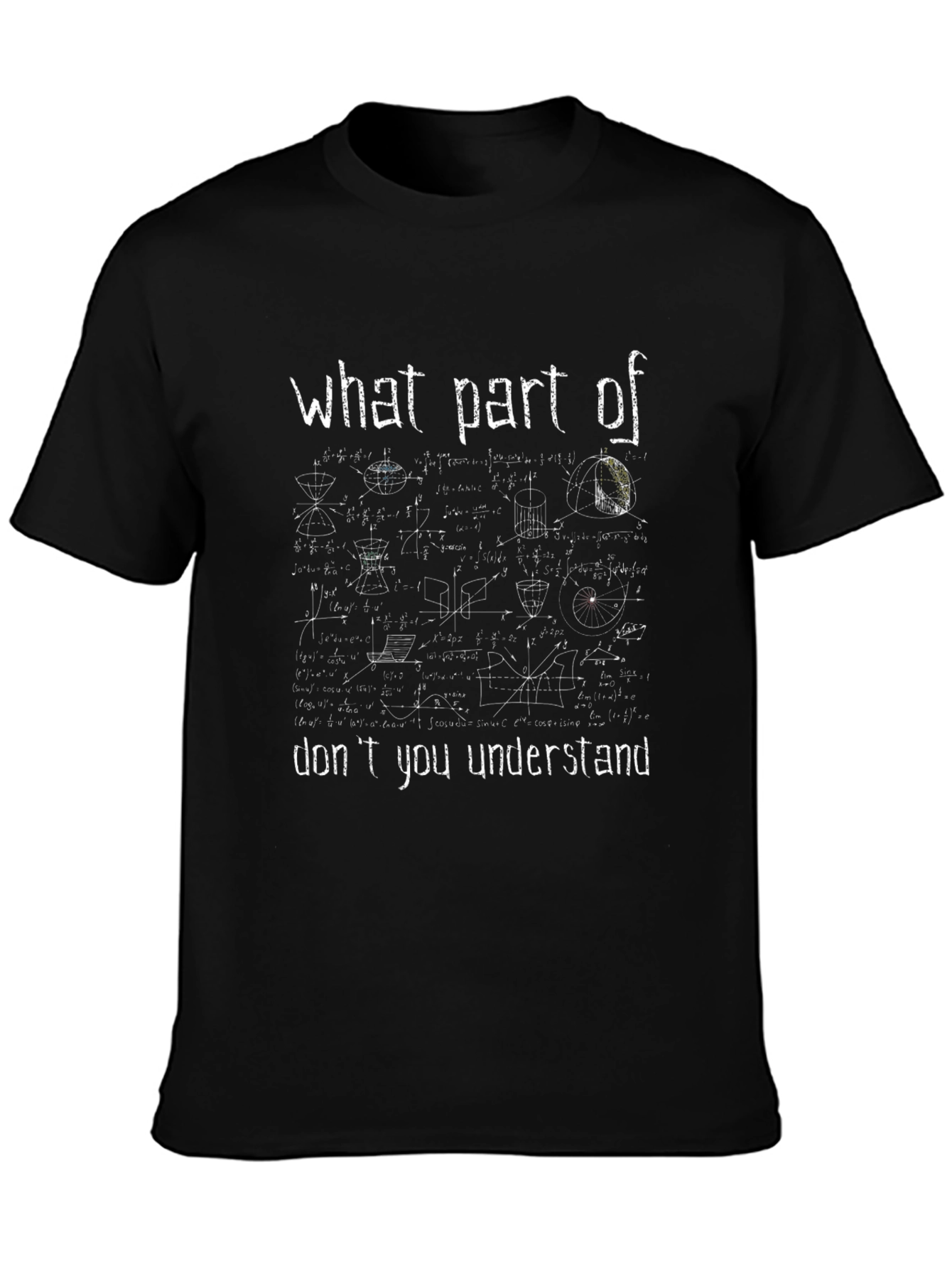 Math Equation T-Shirt: What Part Dont You Understand?