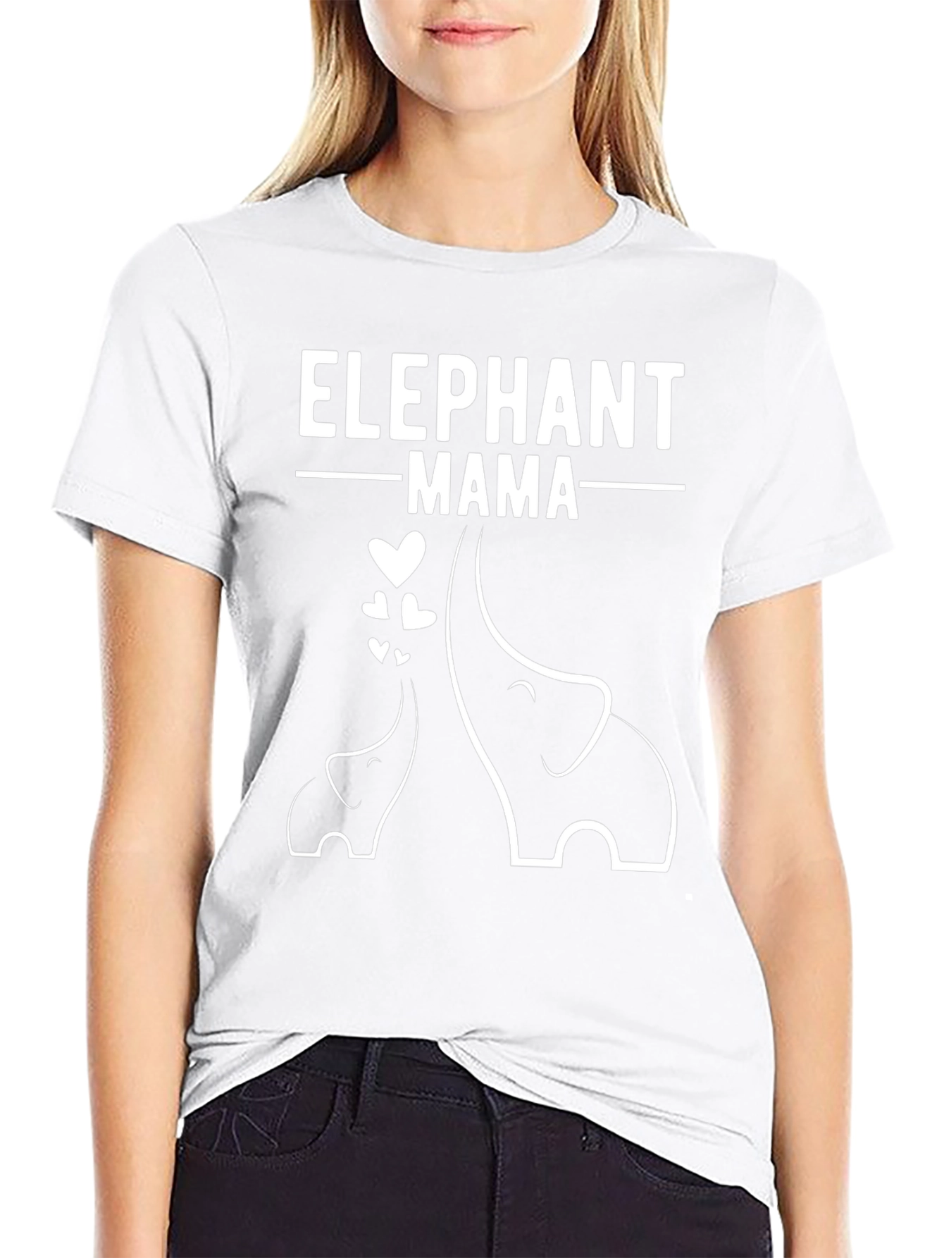 Elephant Mama Graphic T-Shirt