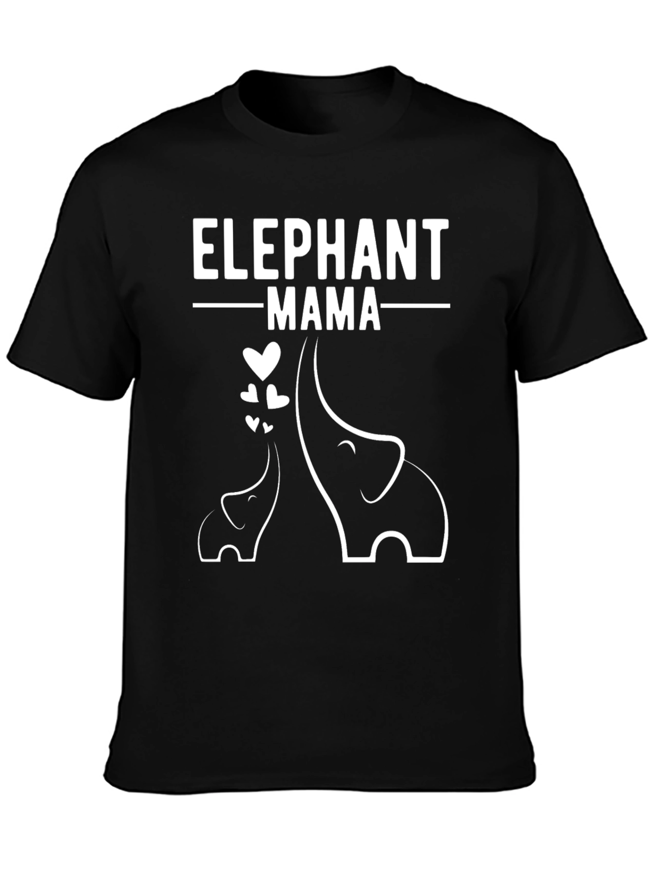 Elephant Mama Graphic T-Shirt