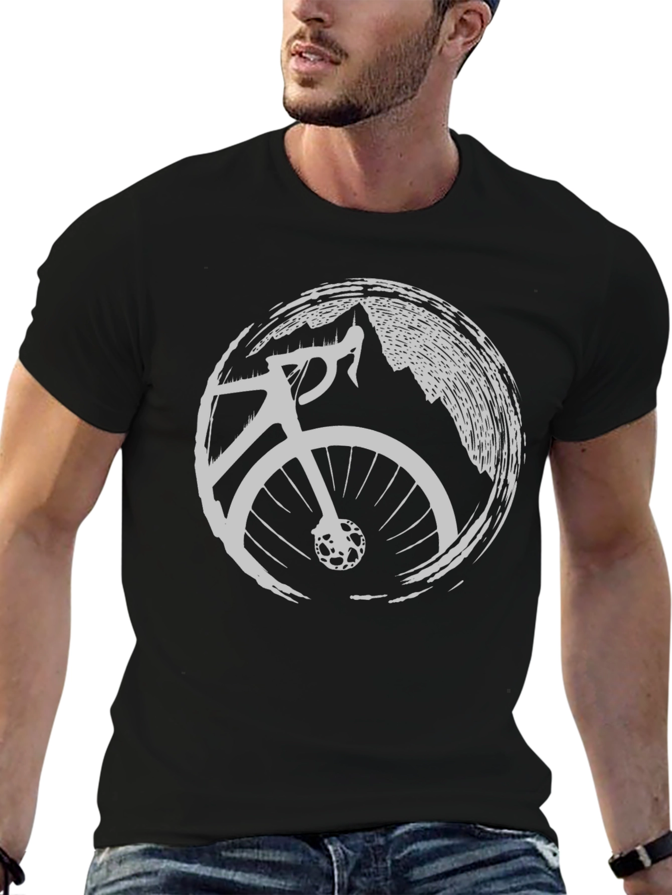 Mountain Bike Graphic Tee - Ride in Style!