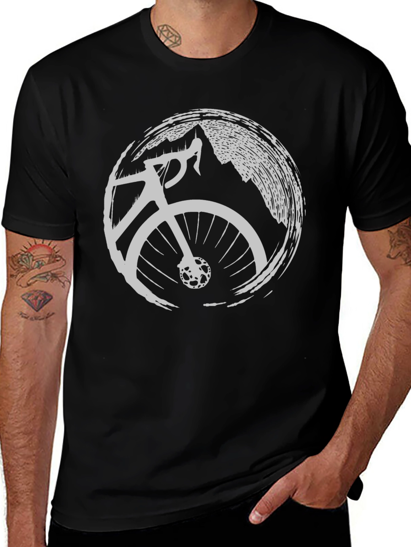 Mountain Bike Graphic Tee - Ride in Style!