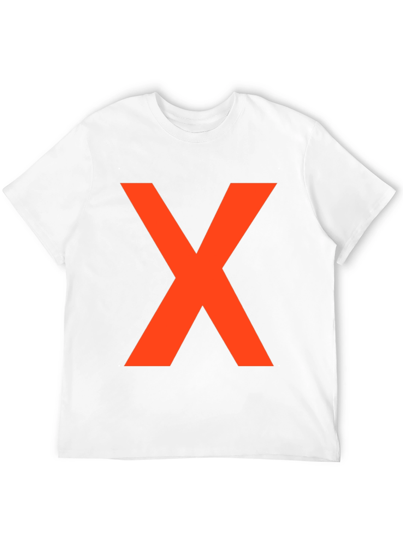 Bold X Graphic Tee - Classic Cotton Comfort