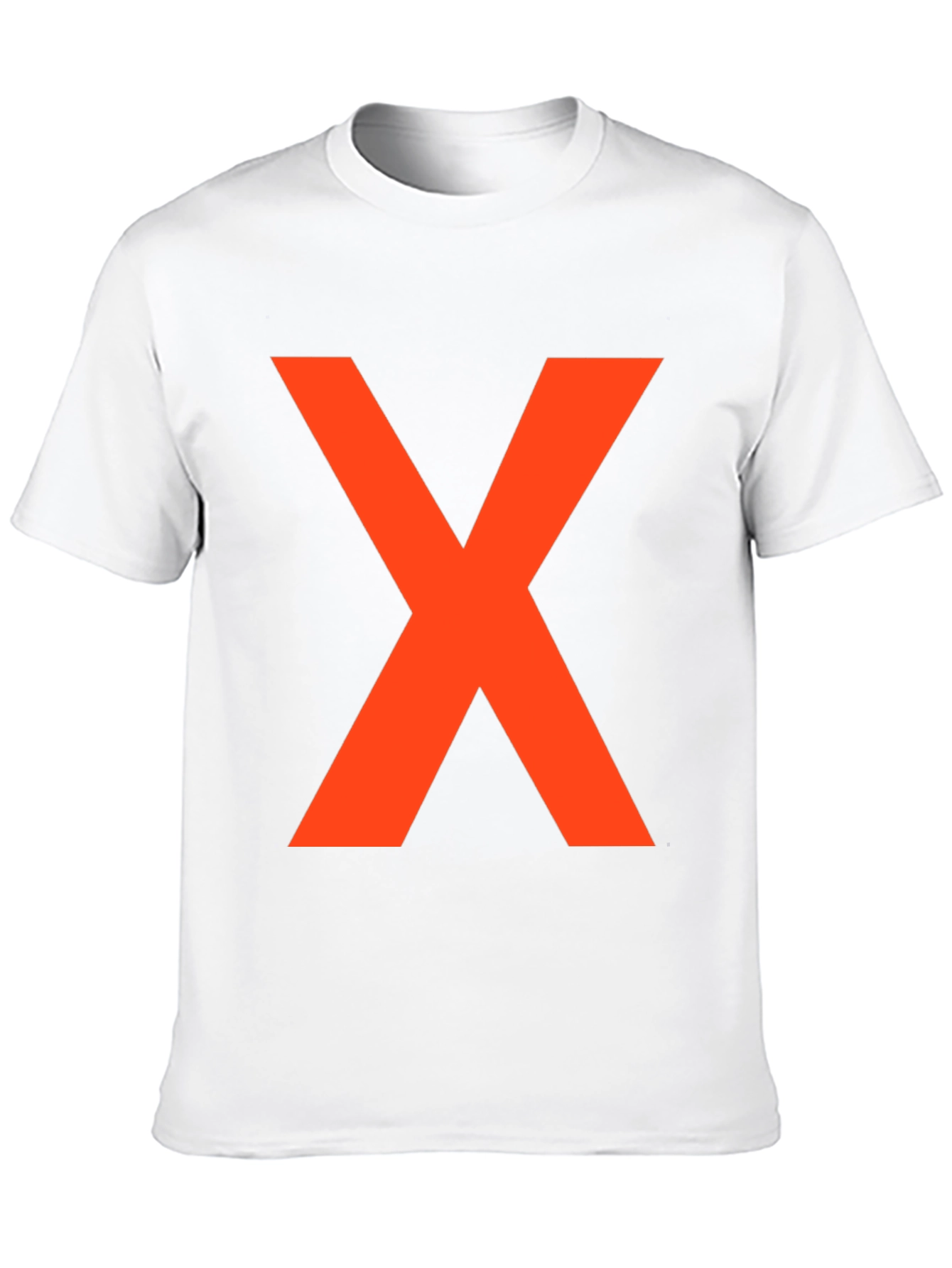Bold X Graphic Tee - Classic Cotton Comfort