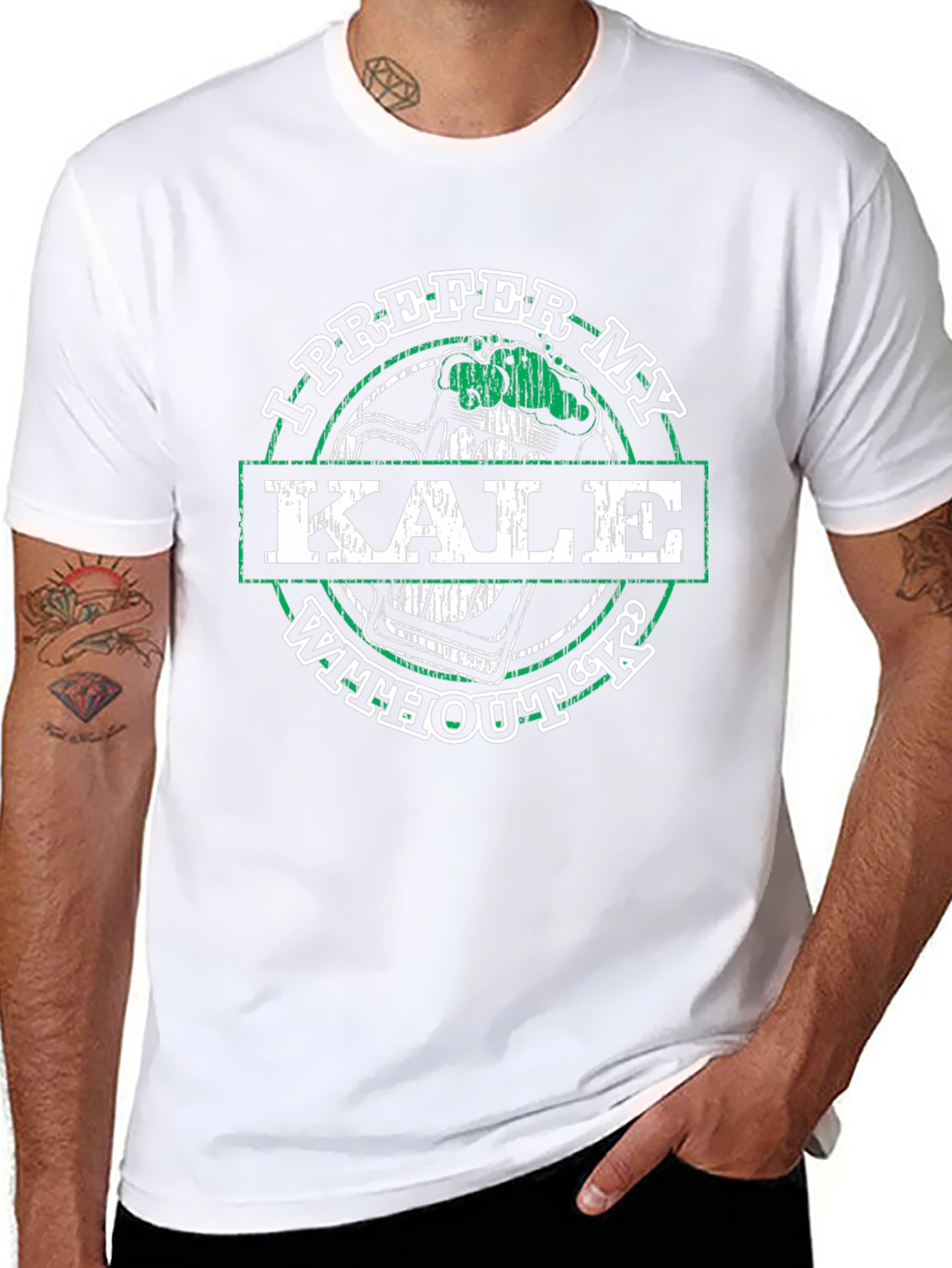 Kale Without Skull Graphic Tee