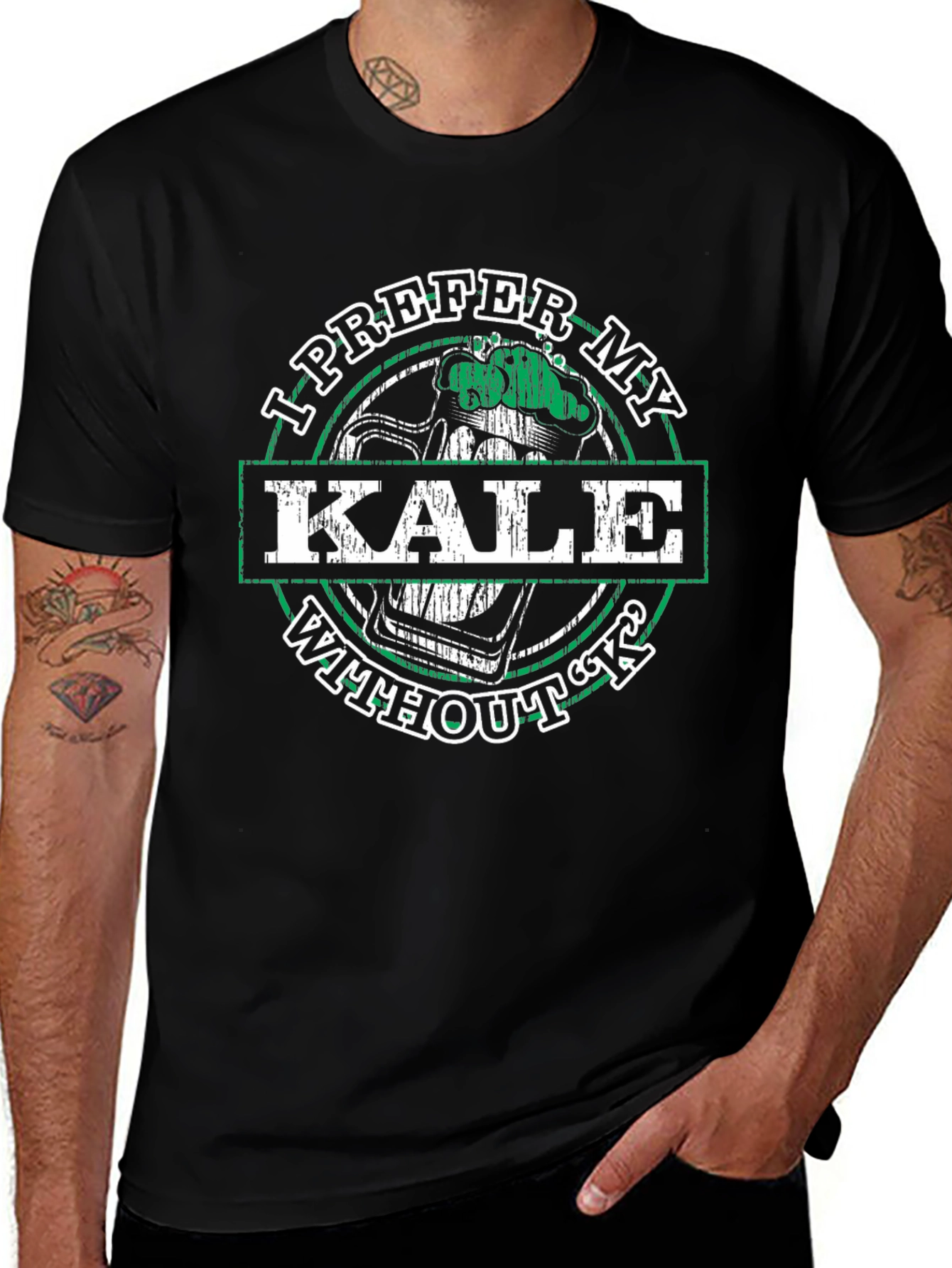 Kale Without Skull Graphic Tee