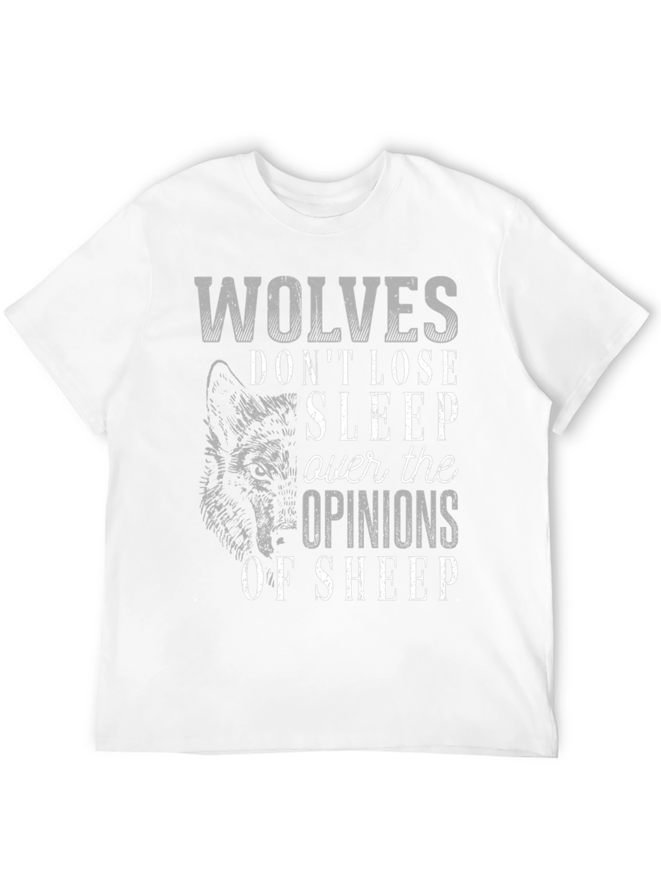 Wolves Dont Lose Sleep Graphic Tee