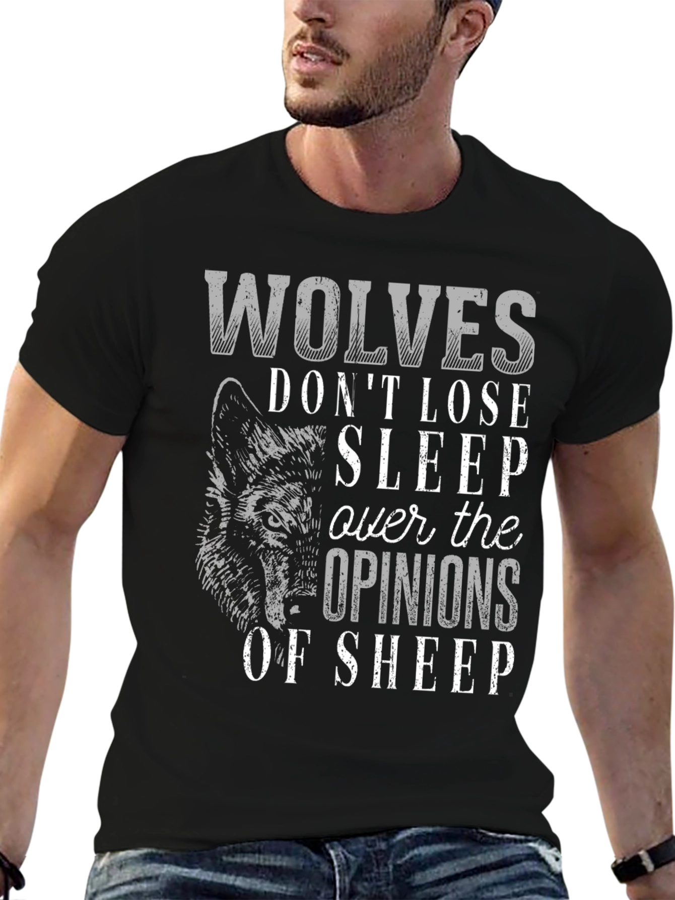 Wolves Dont Lose Sleep Graphic Tee