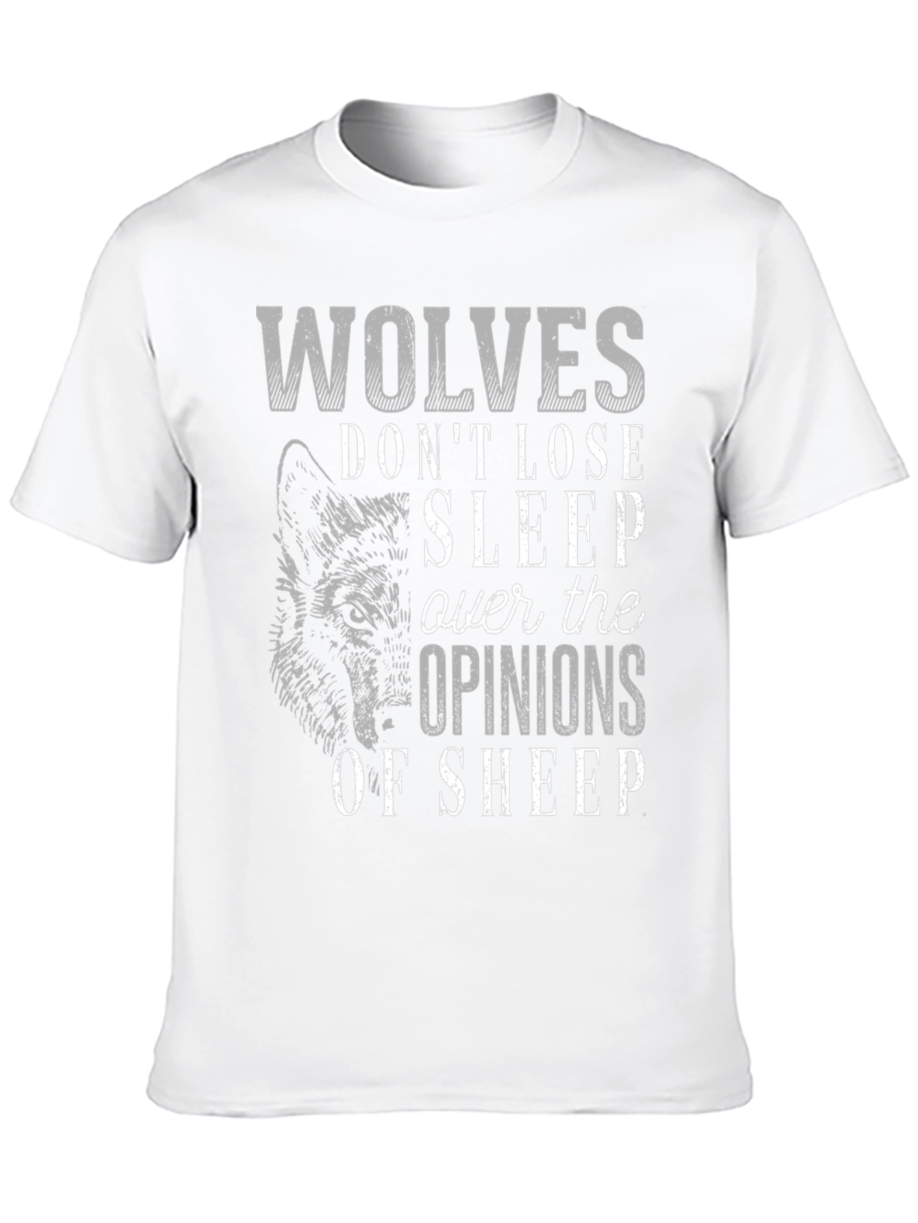 Wolves Dont Lose Sleep Graphic Tee
