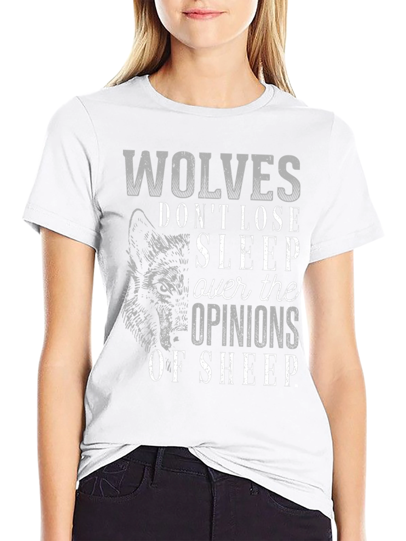 Wolves Dont Lose Sleep Graphic Tee