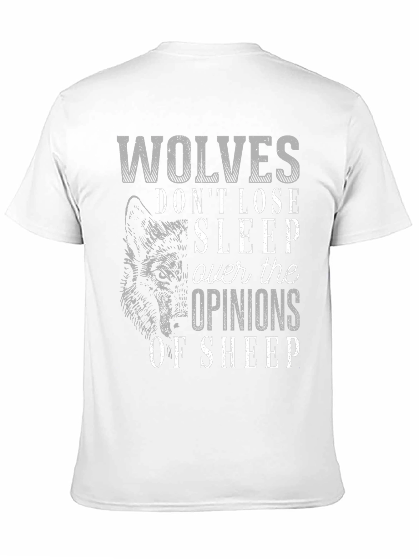 Wolves Dont Lose Sleep Graphic Tee