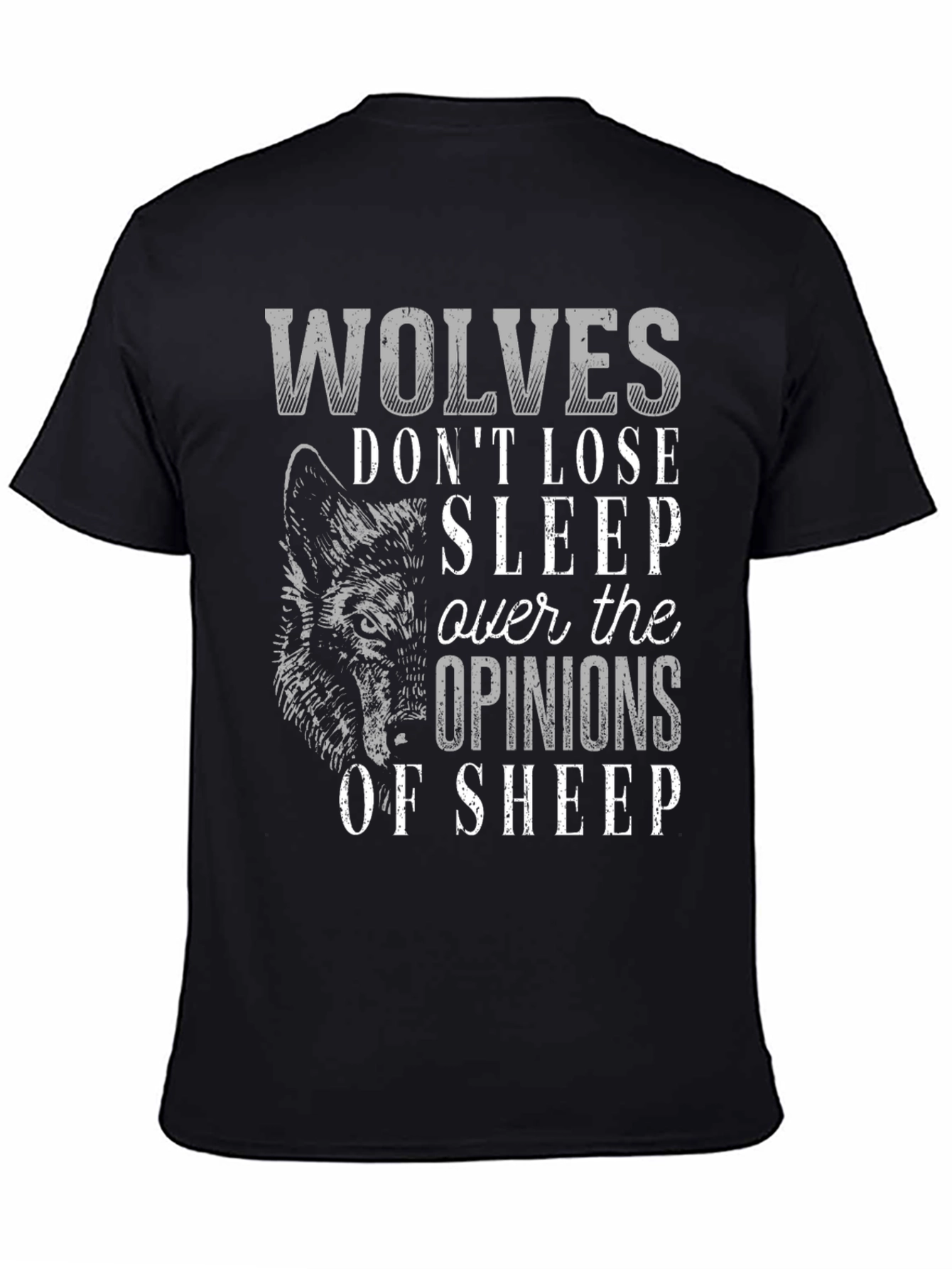 Wolves Dont Lose Sleep Graphic Tee