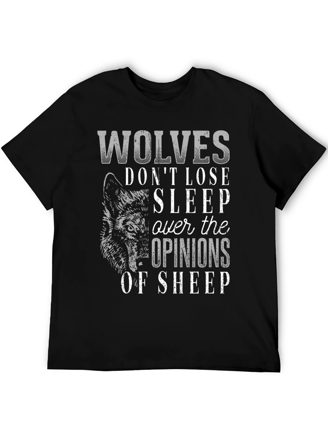 Wolves Dont Lose Sleep Graphic Tee