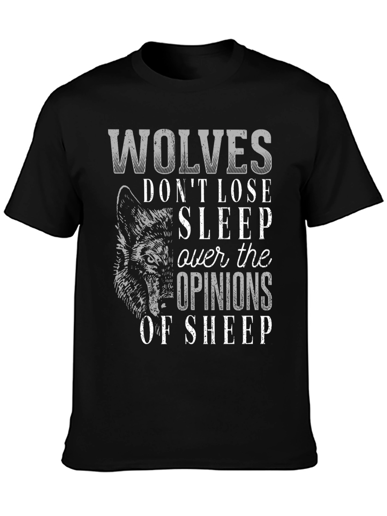 Wolves Dont Lose Sleep Graphic Tee