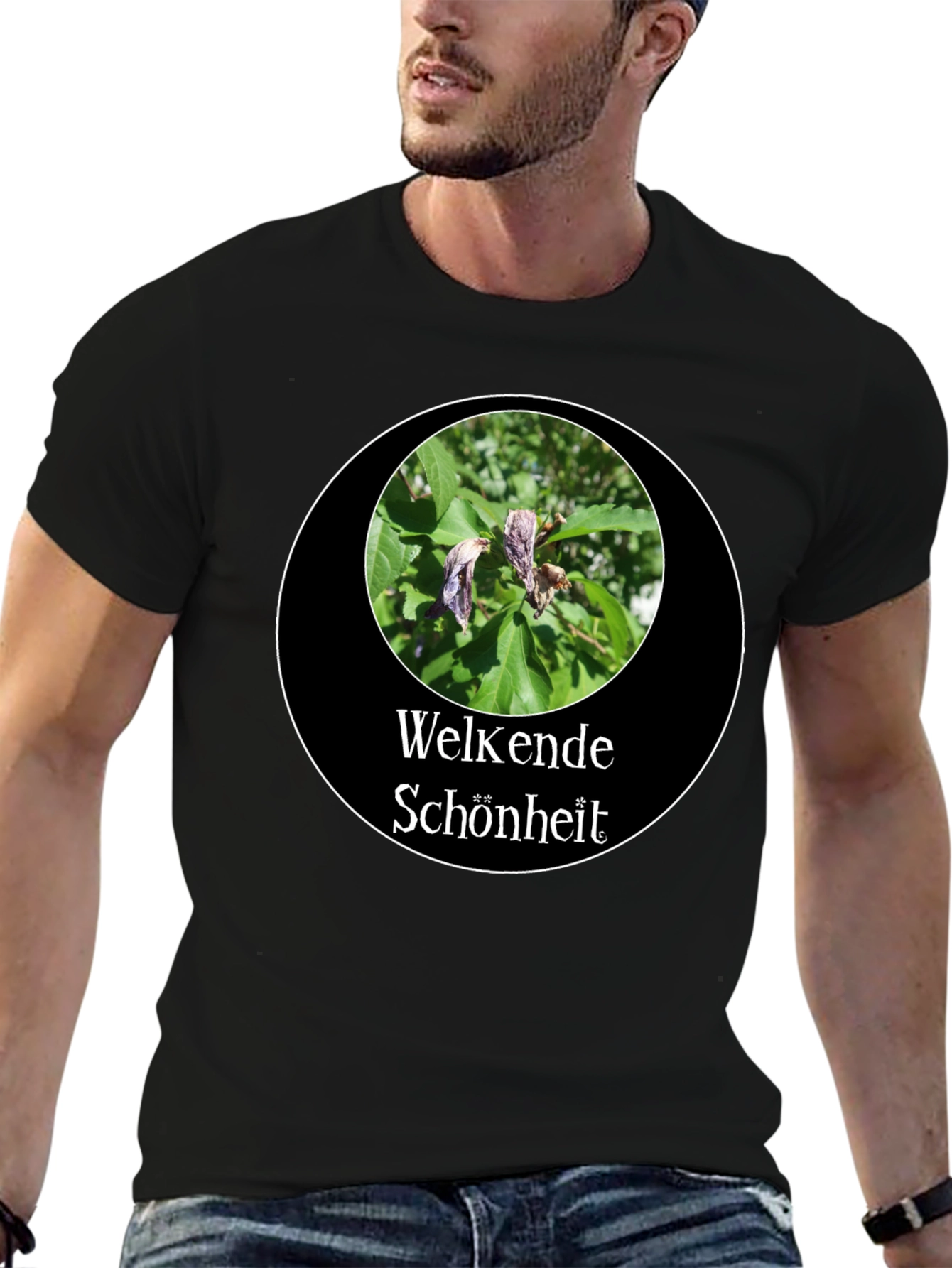 Welkende Schönheit Black T-Shirt