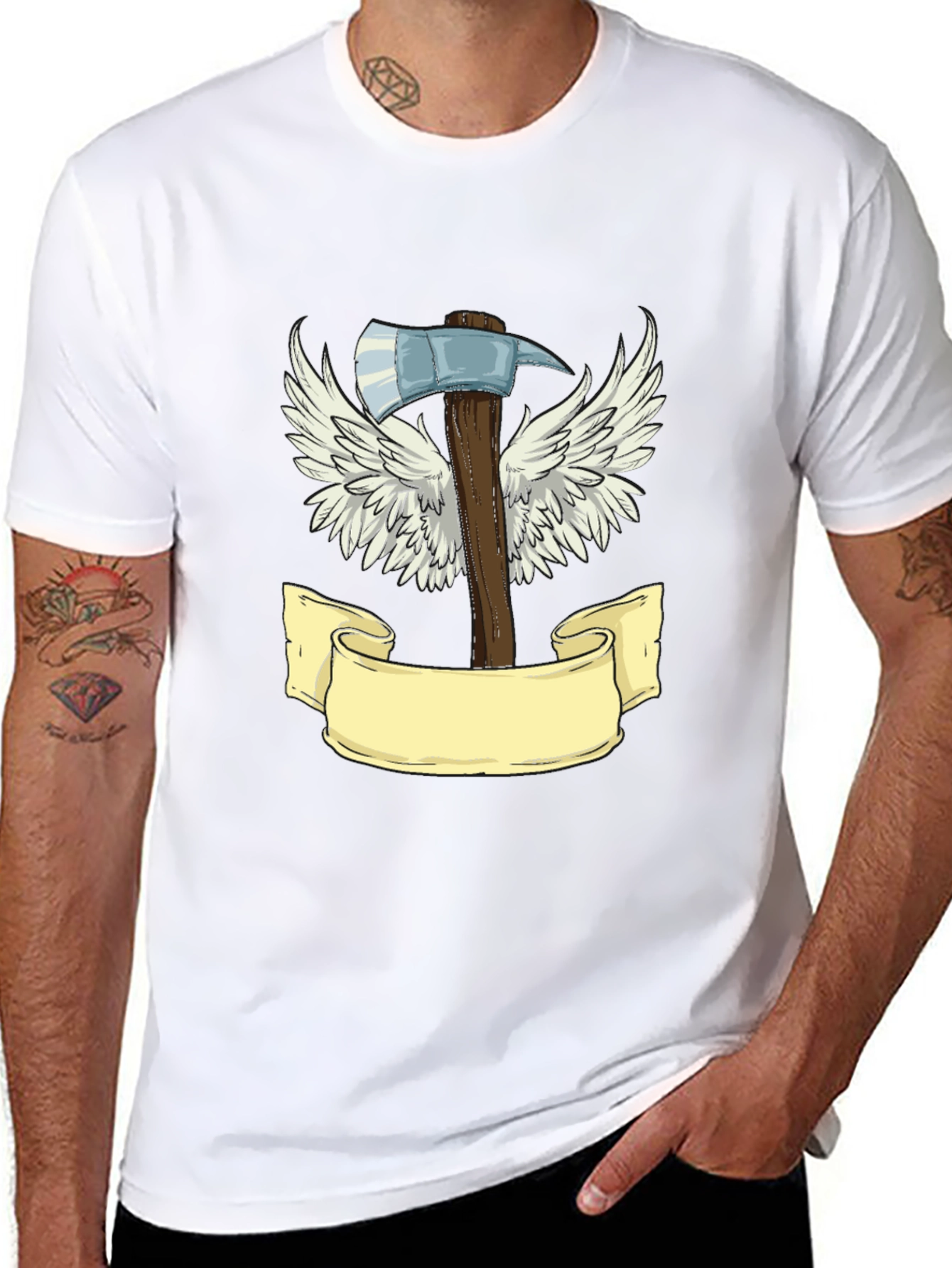 Axe with Wings T-Shirt