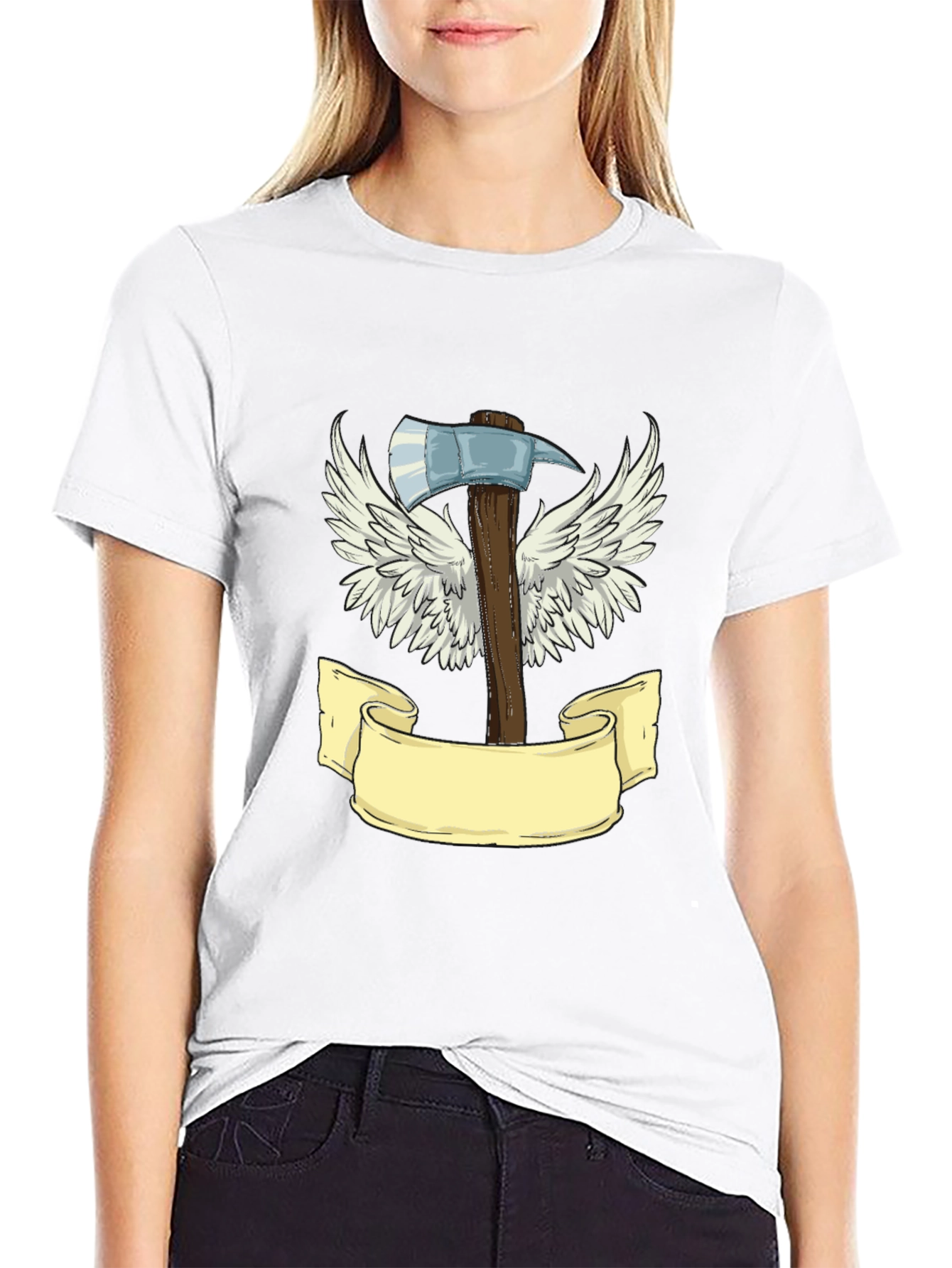 Axe with Wings T-Shirt