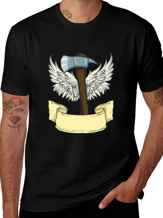 Axe with Wings T-Shirt