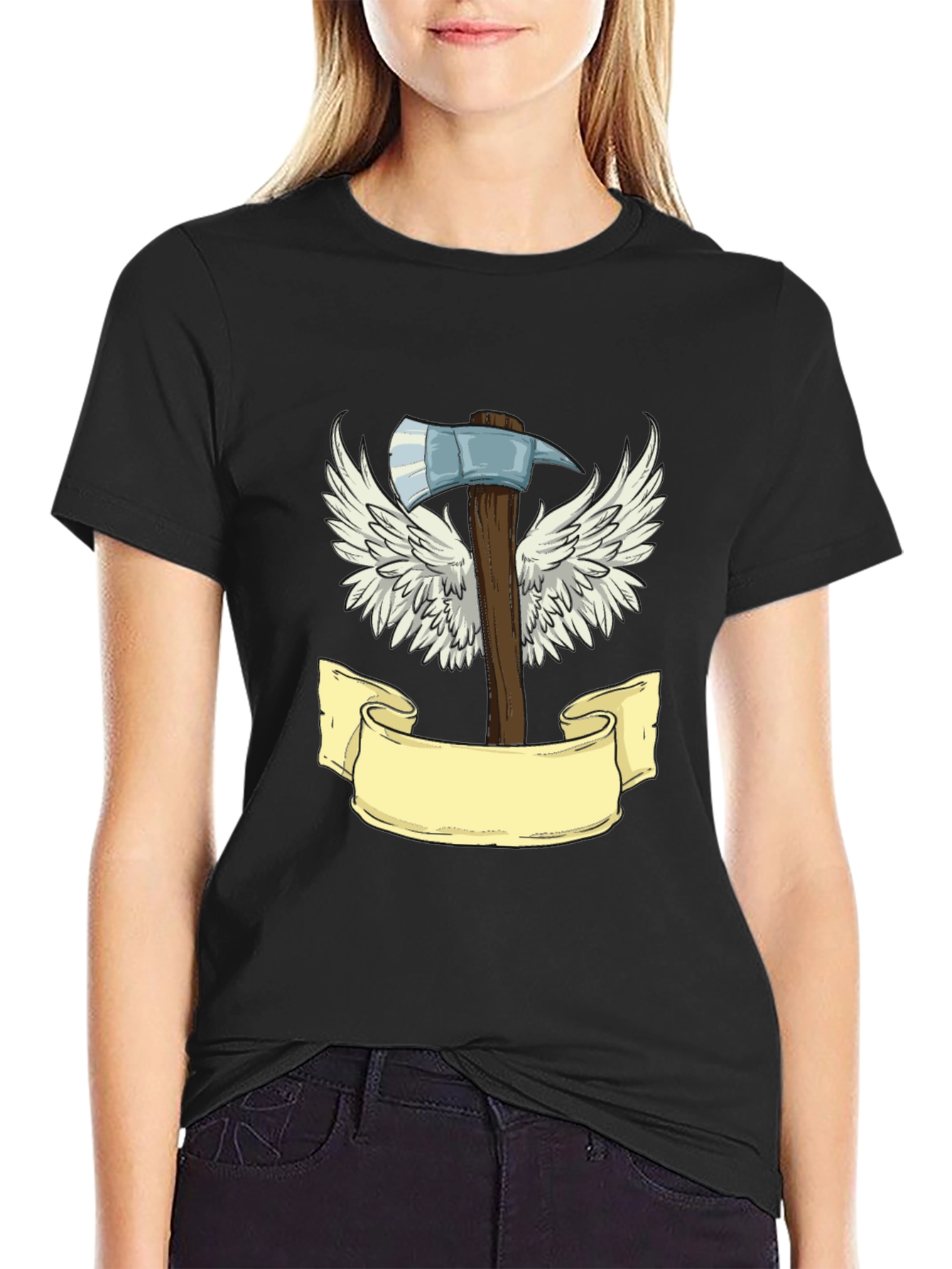 Axe with Wings T-Shirt