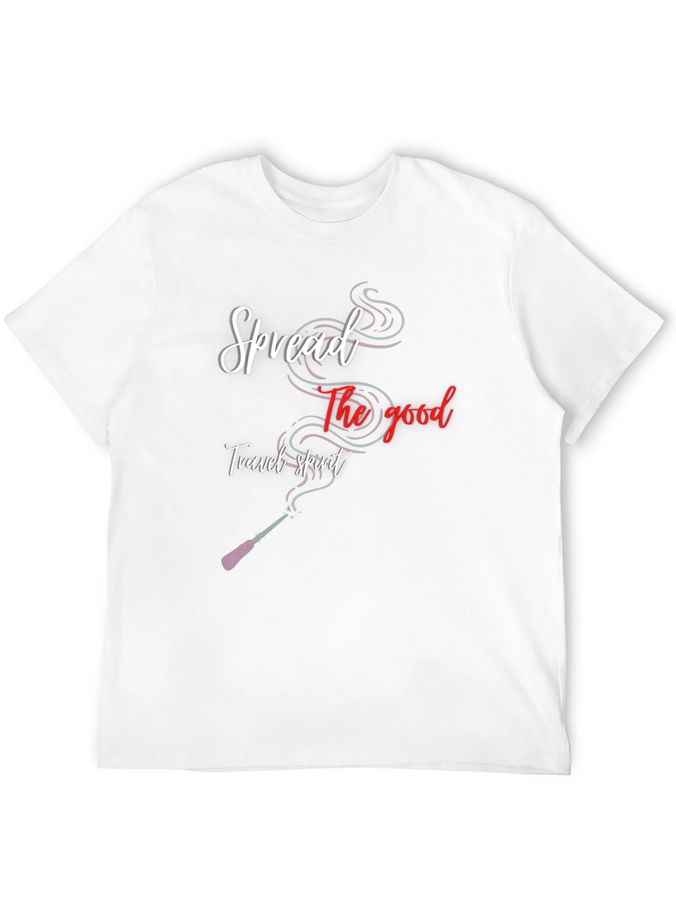 Spread the Good Travel Spirit Black T-Shirt