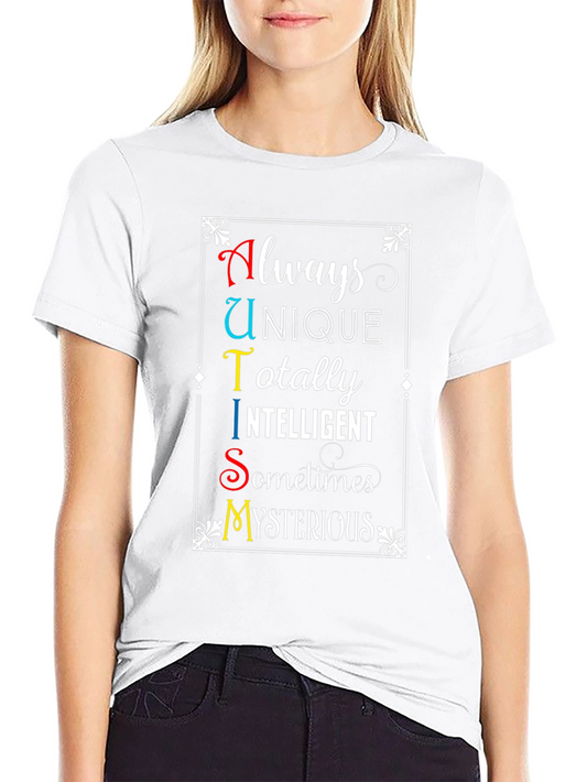 Autism Awareness T-Shirt - Always Unique Intelligent