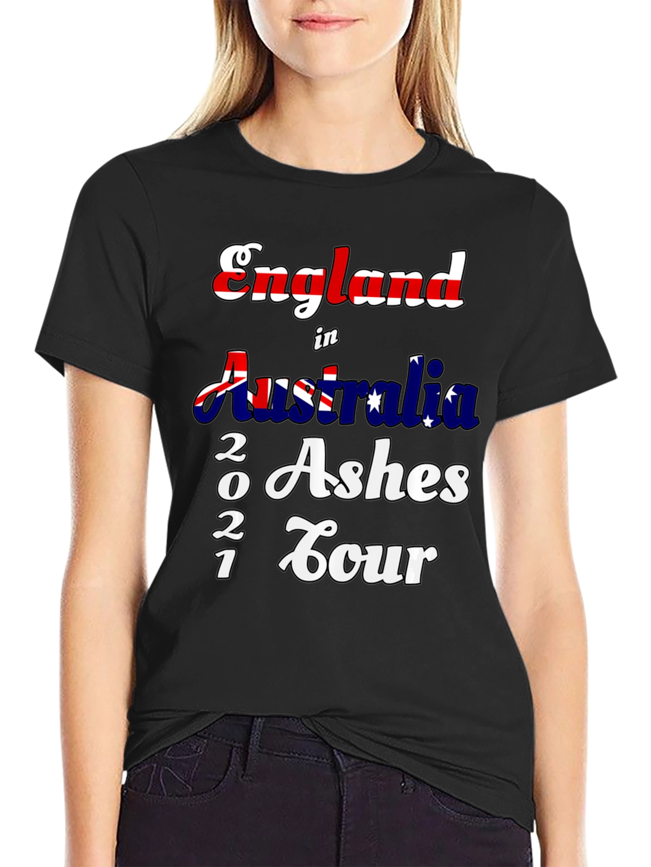 England in Australia 2021 Ashes Tour T-Shirt