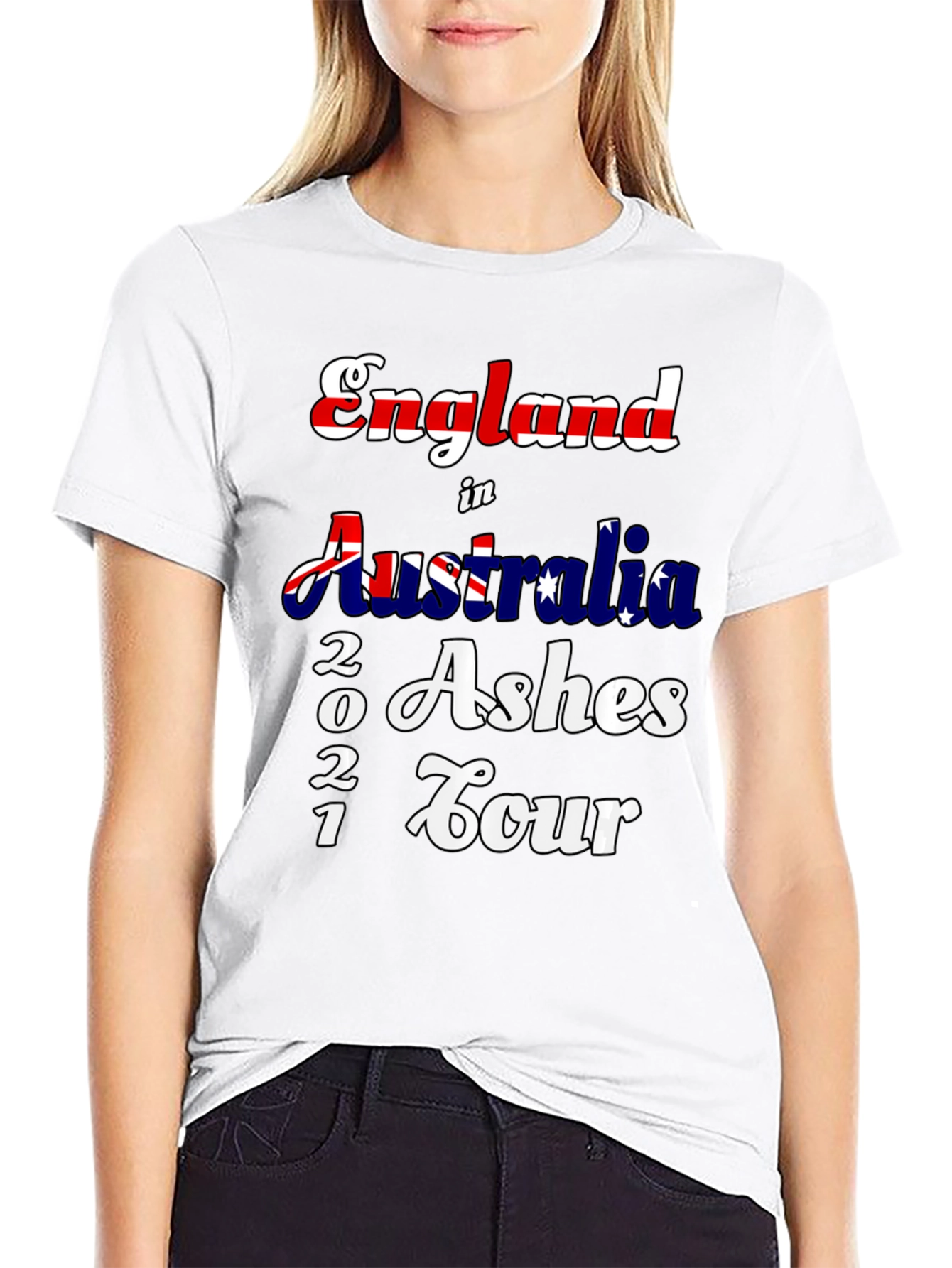 England in Australia 2021 Ashes Tour T-Shirt