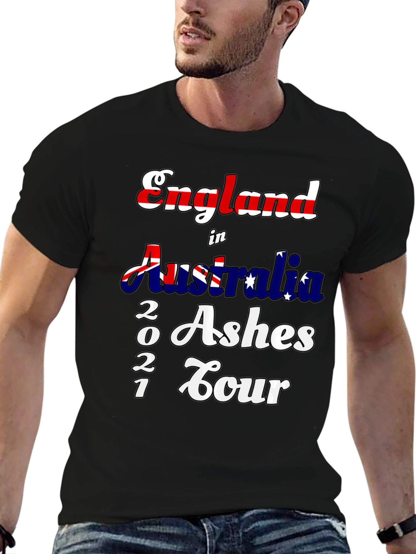 England in Australia 2021 Ashes Tour T-Shirt