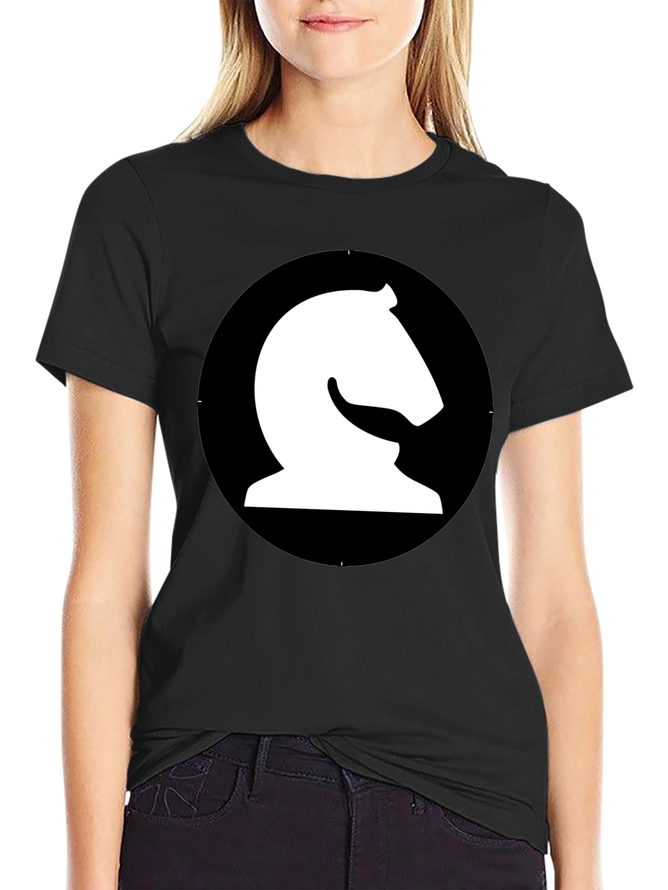 Chess Knight Graphic Tee - Stylish & Comfortable