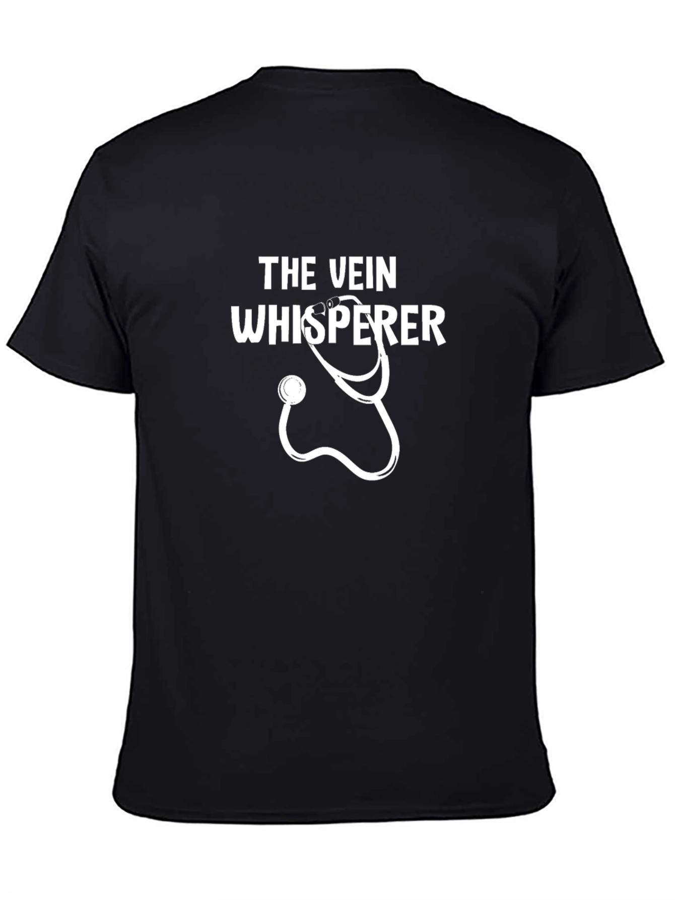 The Vein Whisperer Stethoscope Graphic Tee