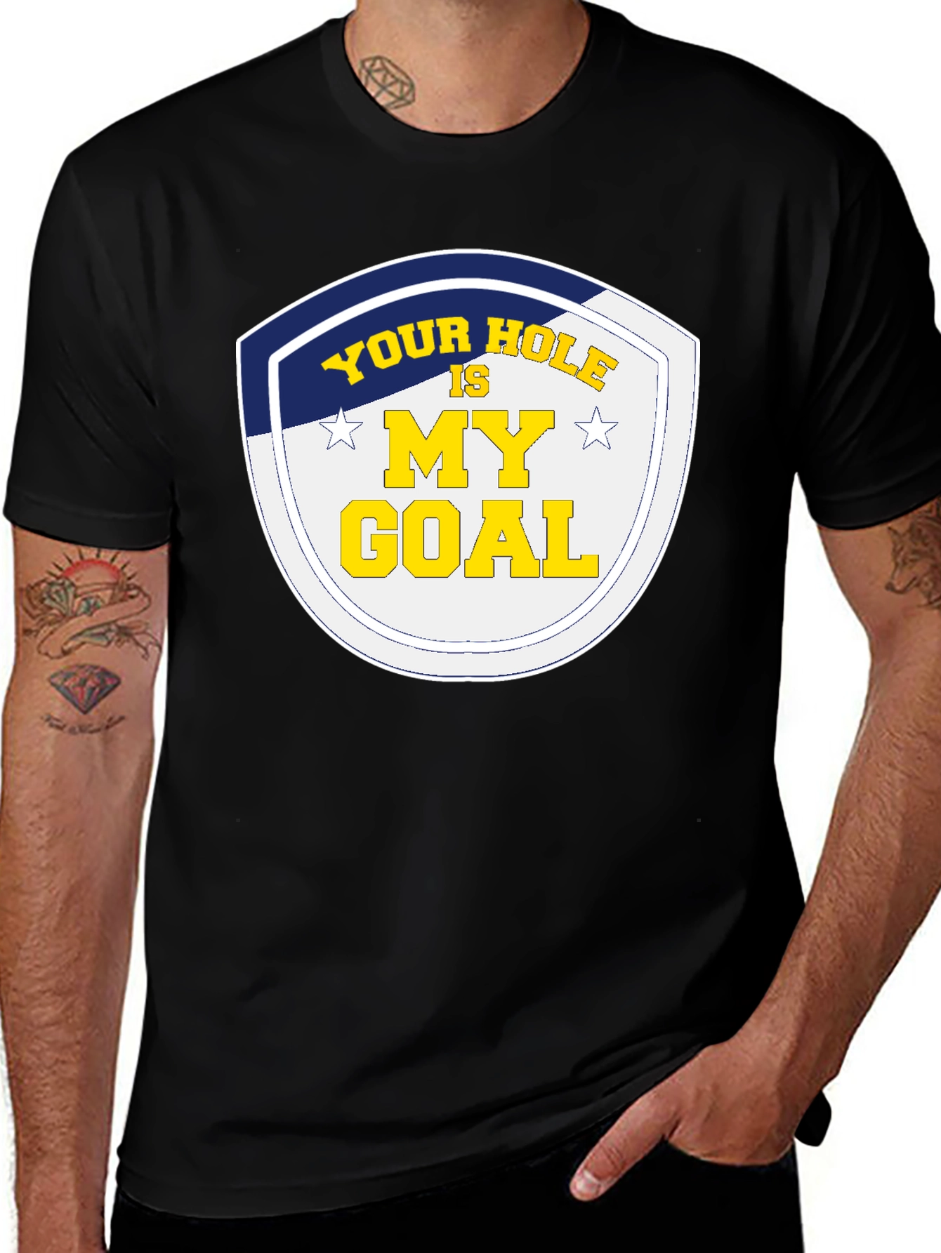 Your Hole Is My Goal Graphic T-Shirt