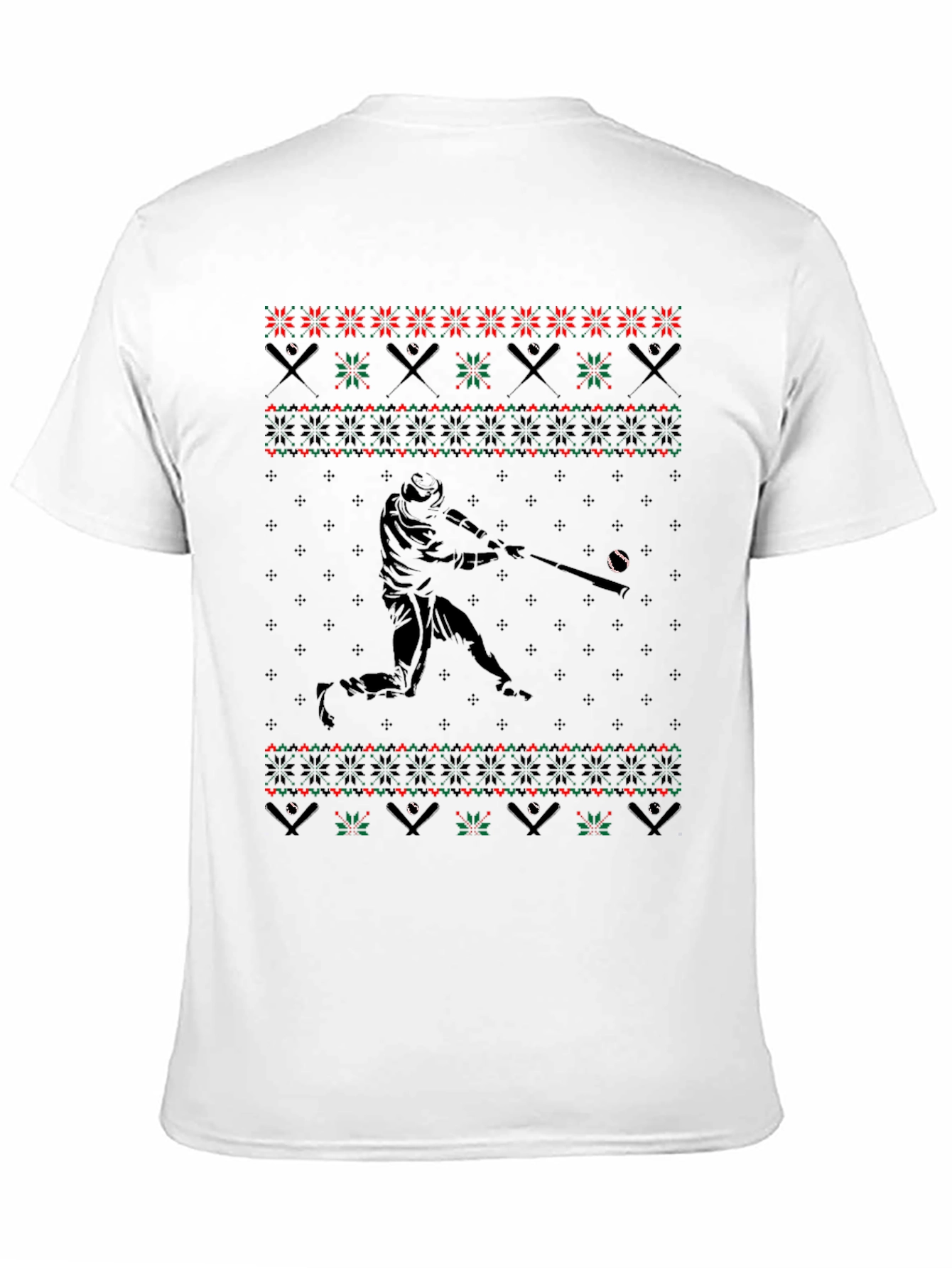 Baseball Ugly Christmas Sweater T-Shirt
