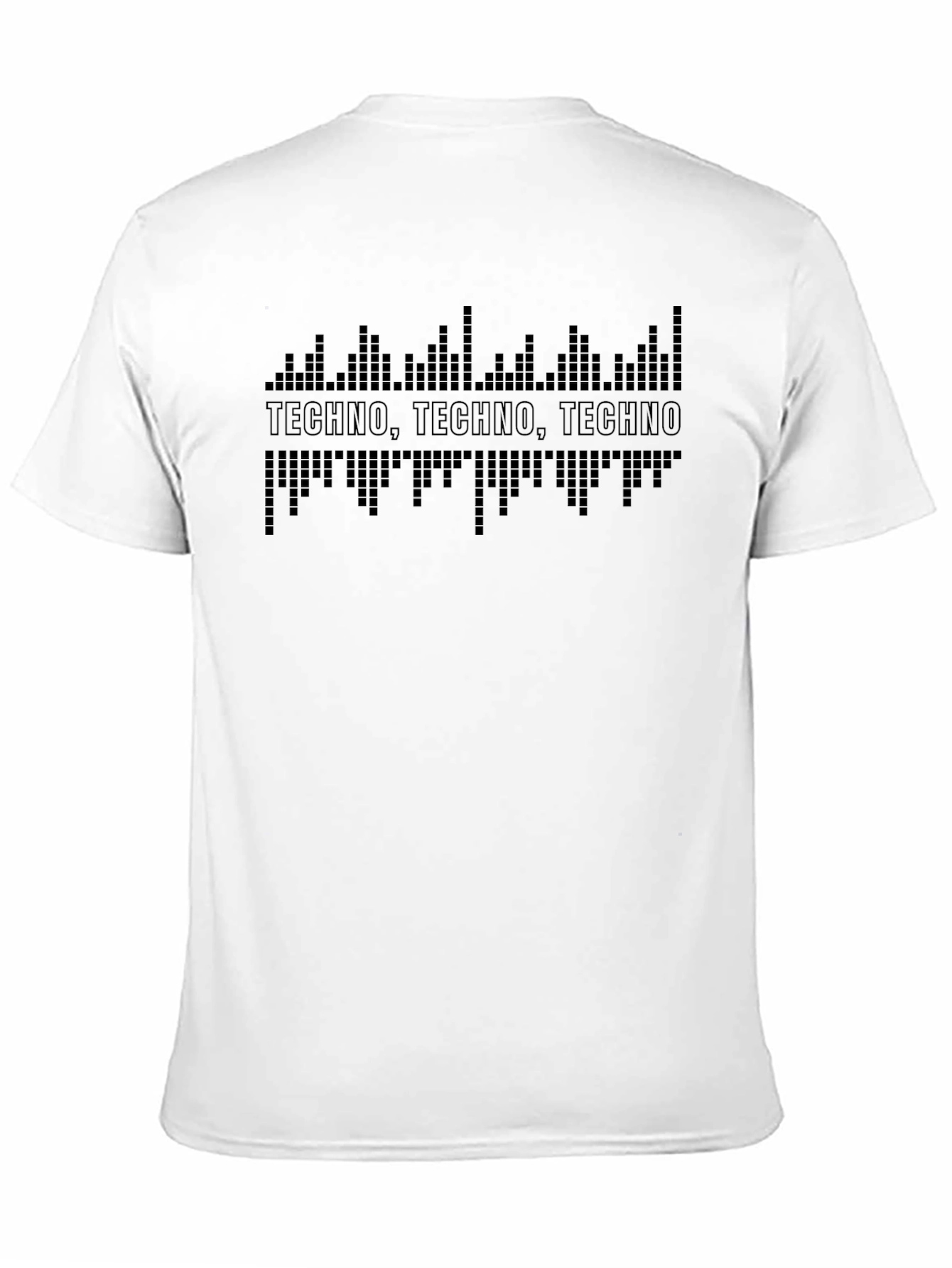 Techno Music T-Shirt - Black Graphic Tee
