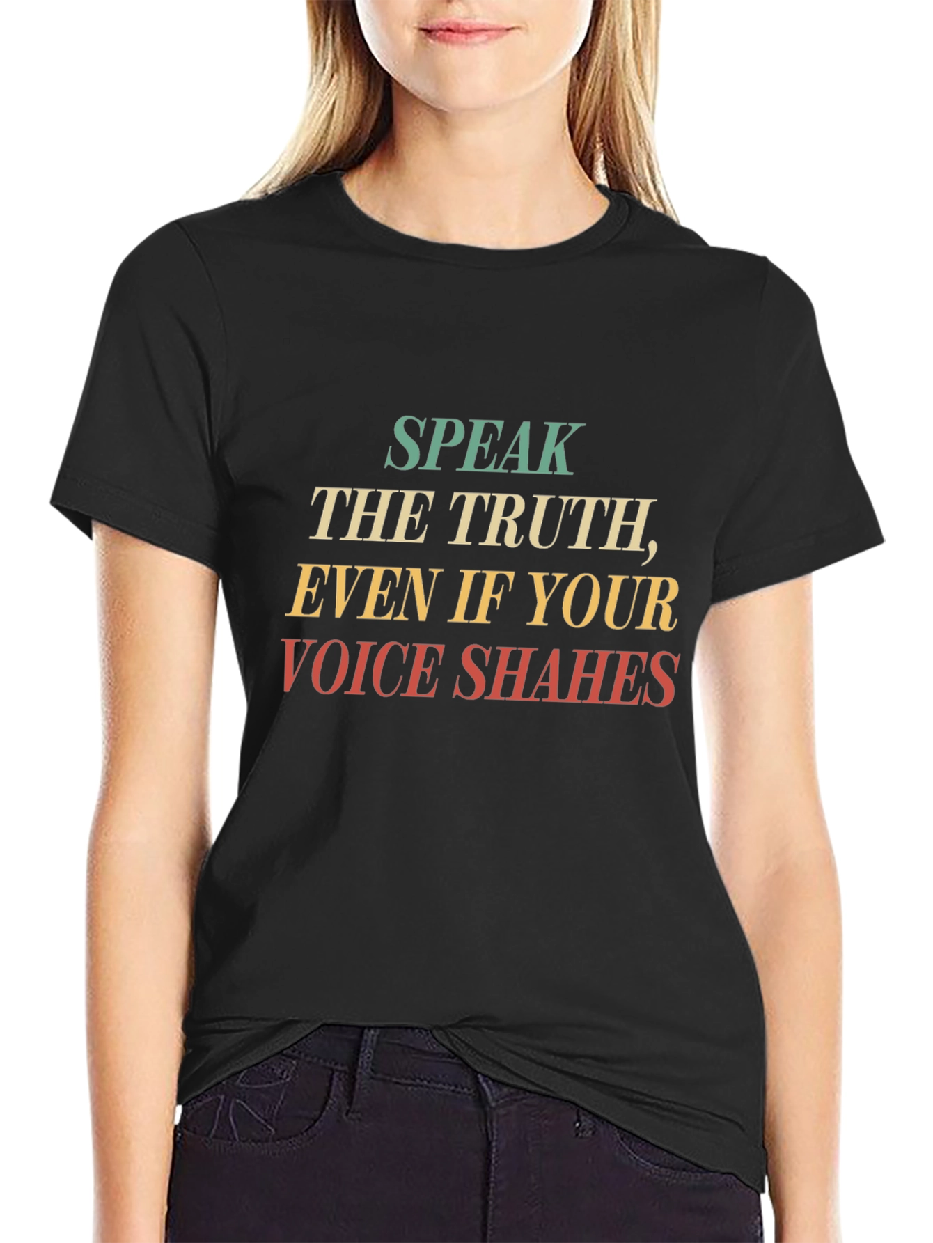 Speak the Truth Mens Graphic Tee