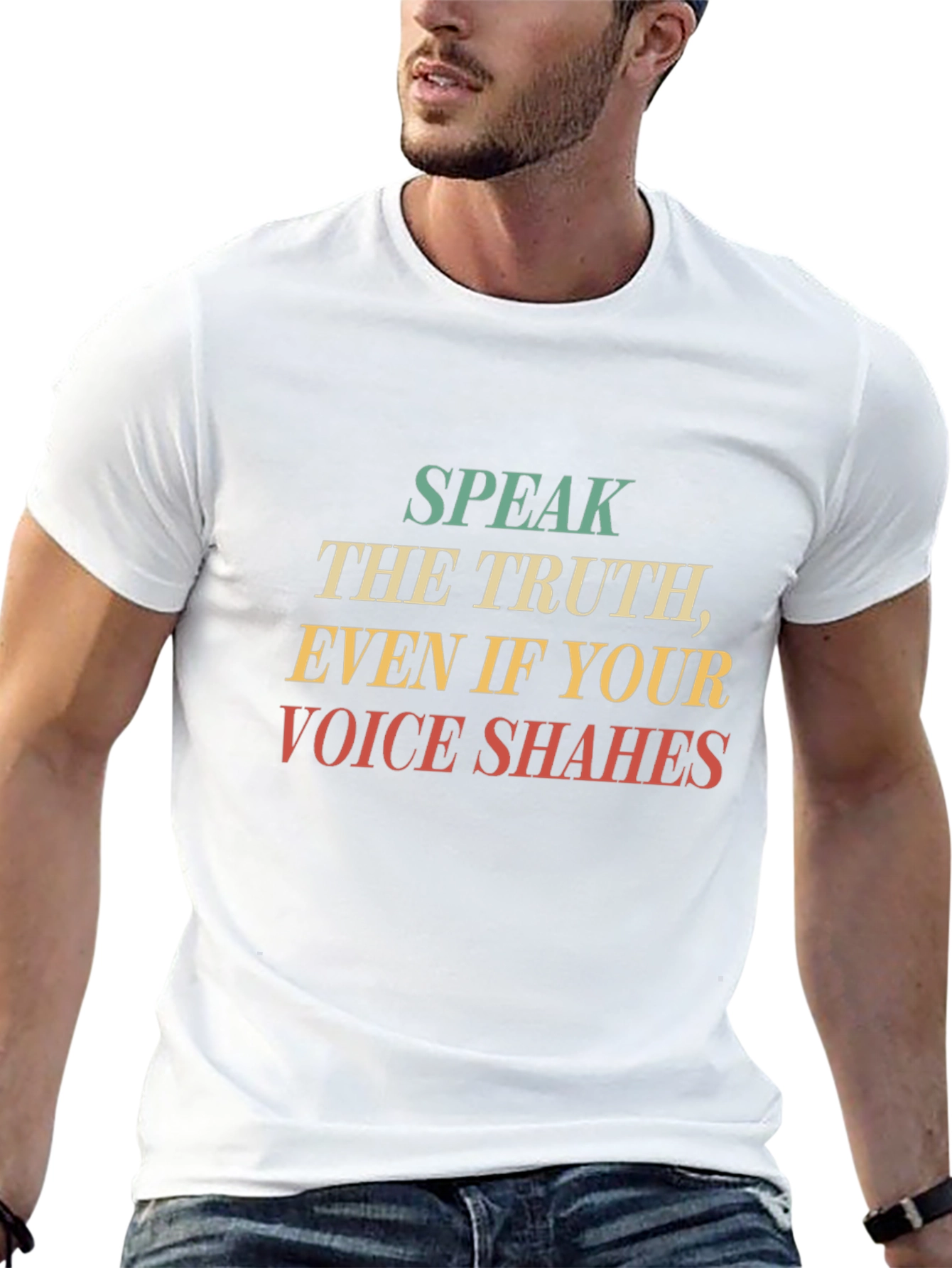 Speak the Truth Mens Graphic Tee