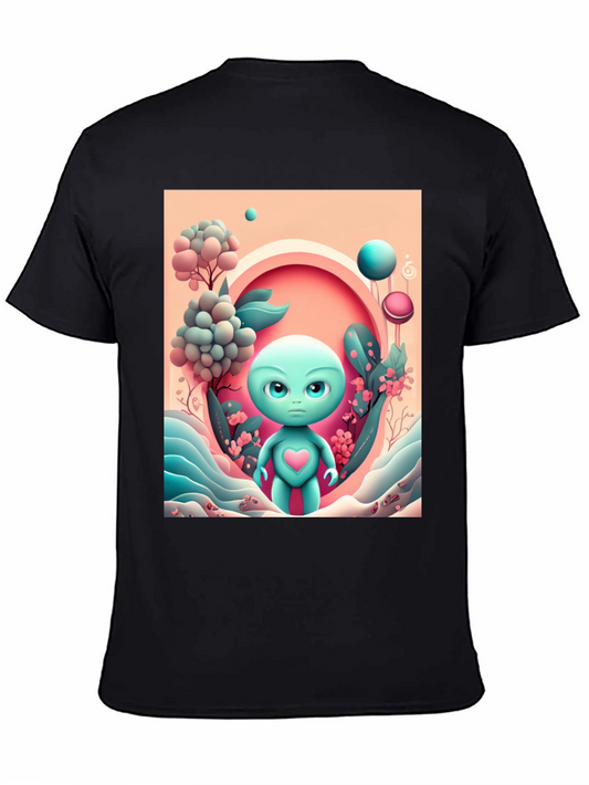 Alien Heart Tee - Funky Graphic T-Shirt