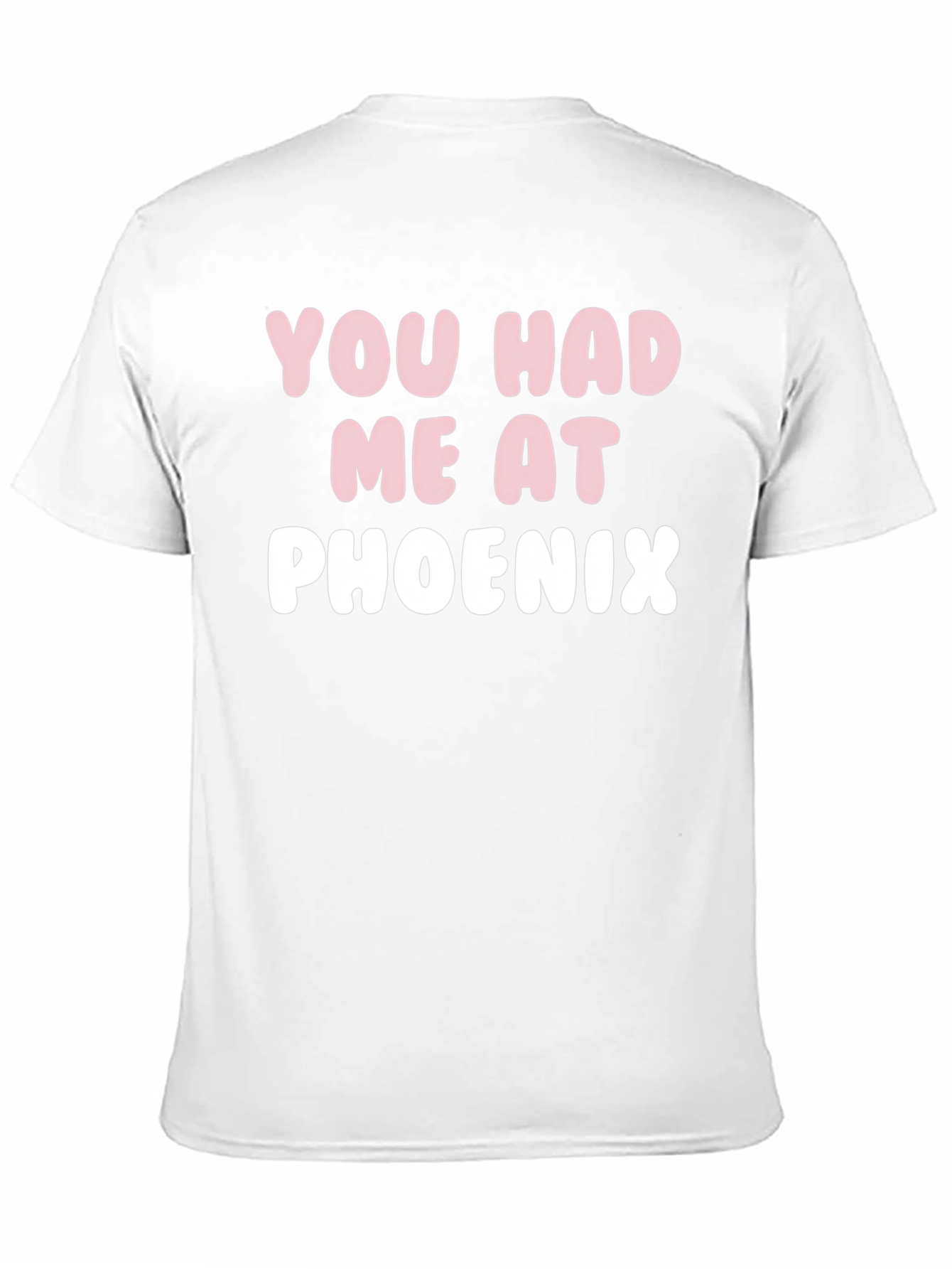 You Had Me At Phoenix Black Graphic Tee