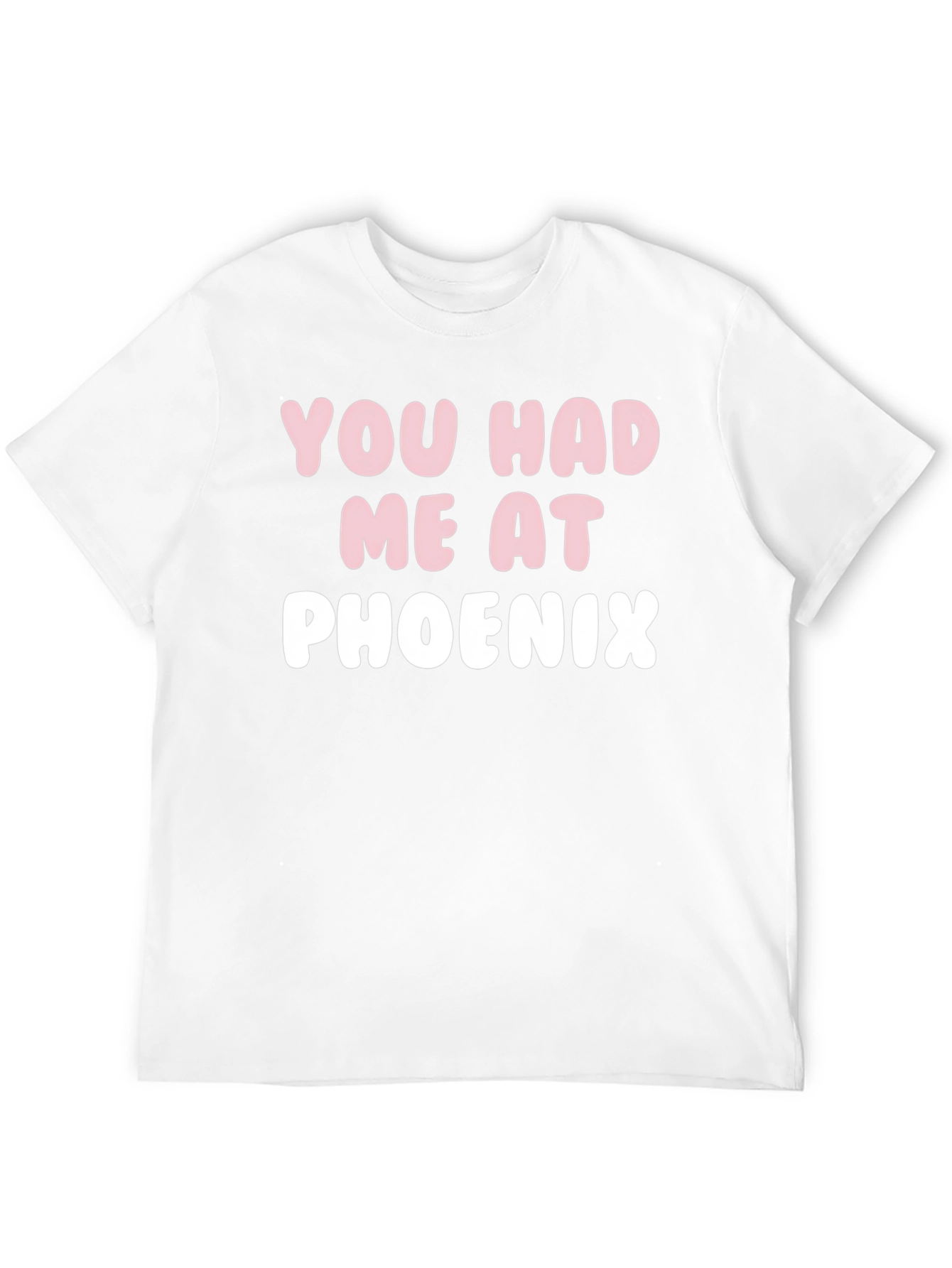 You Had Me At Phoenix Black Graphic Tee