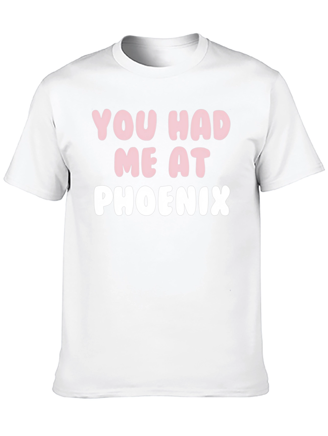 You Had Me At Phoenix Black Graphic Tee