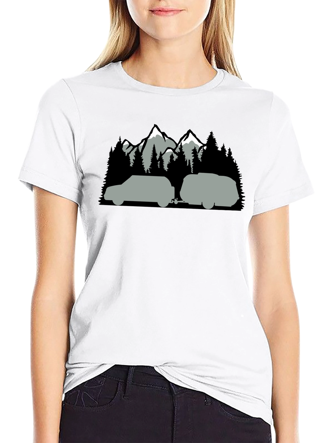 Mountain Road Trip Graphic Tee