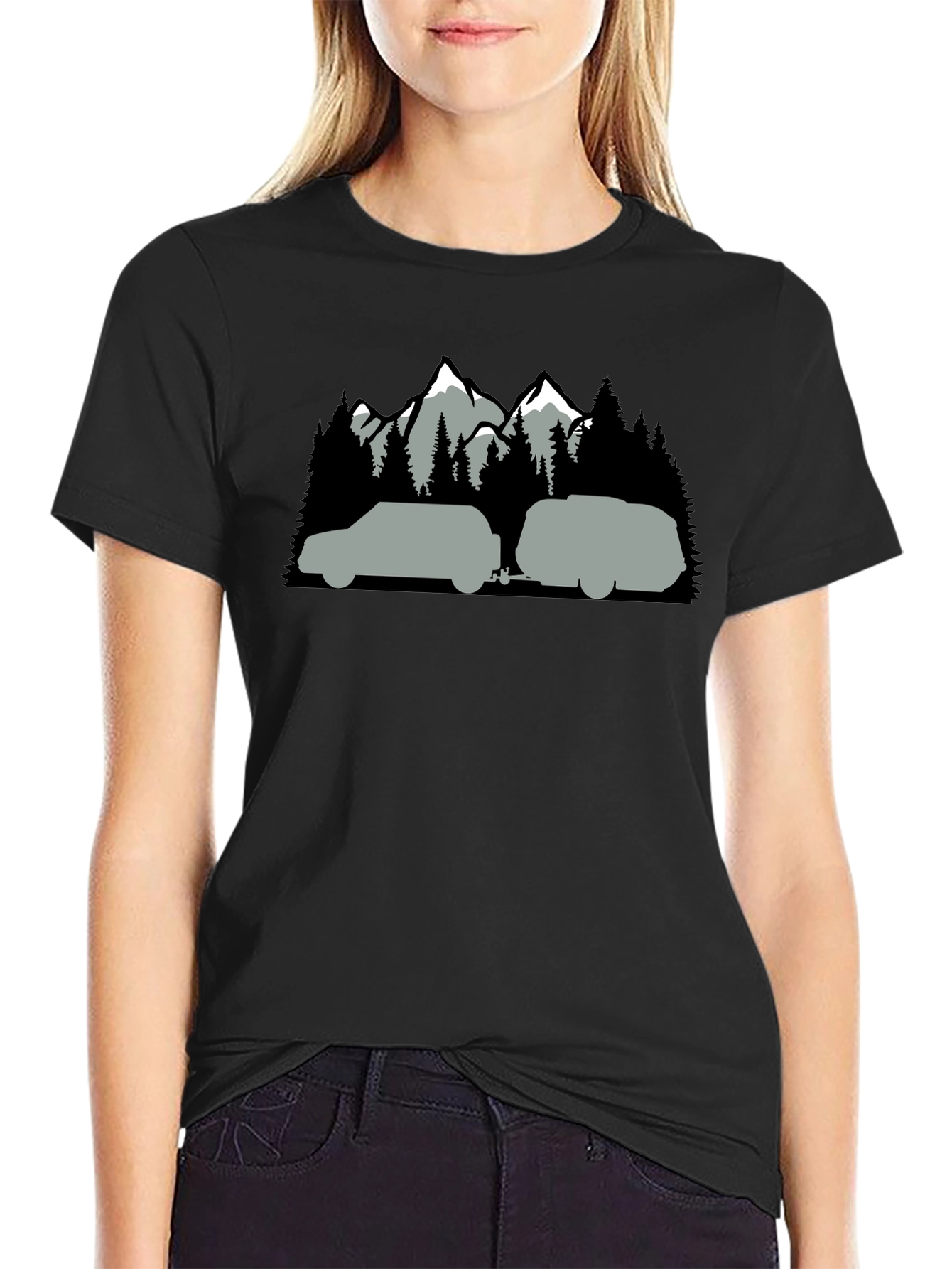 Mountain Road Trip Graphic Tee
