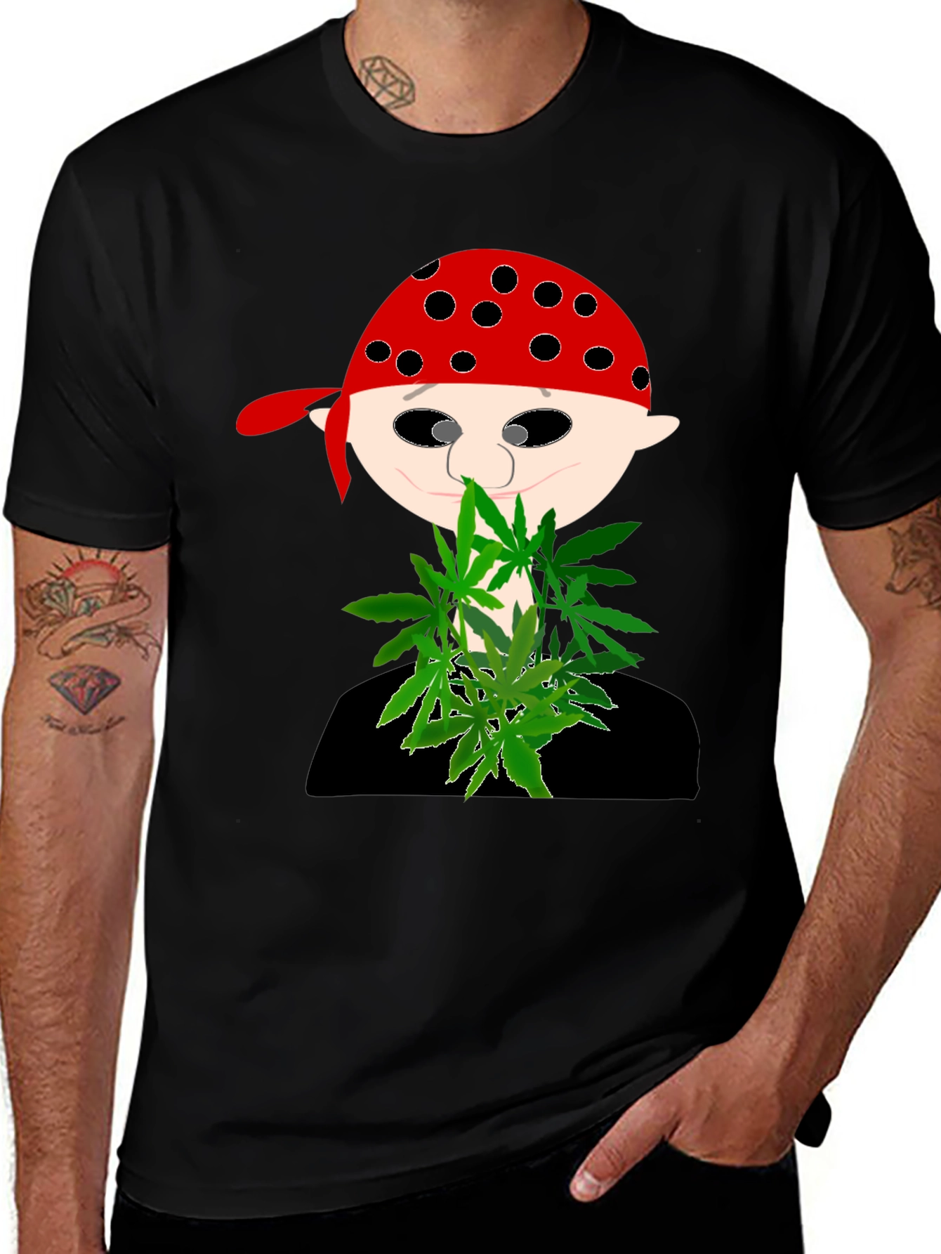 Cannabis Pirate Graphic Tee