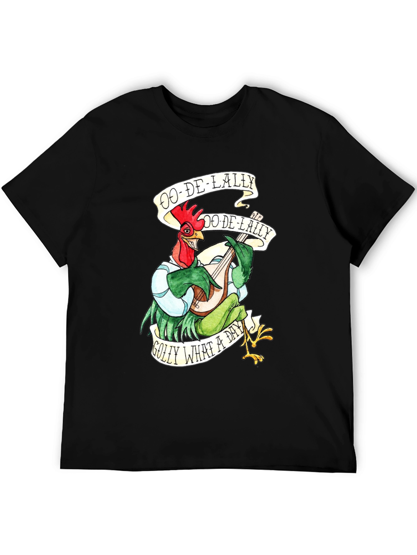 Ooh-De-Lally Robin Hood Rooster Graphic Tee